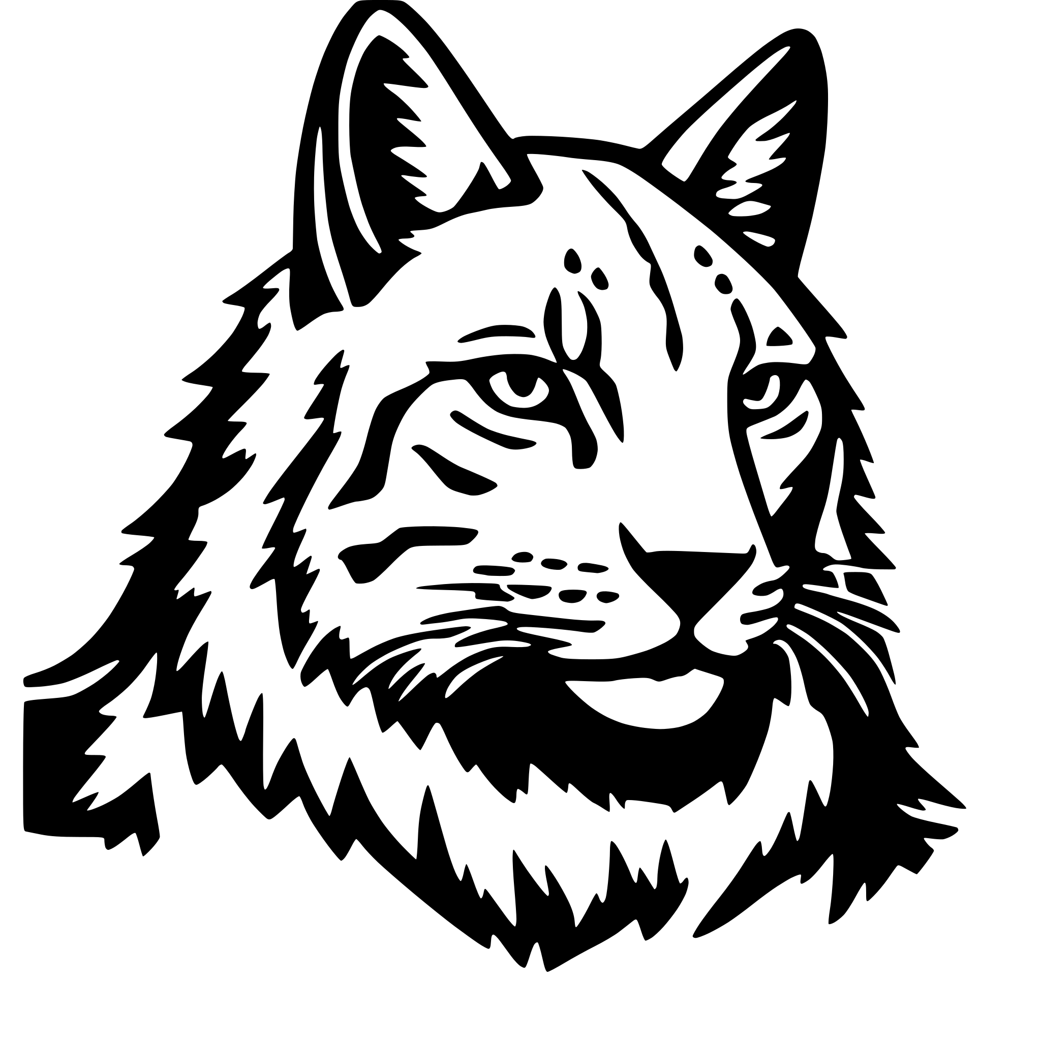 AI-generated SVG of 'lynx seo lines'