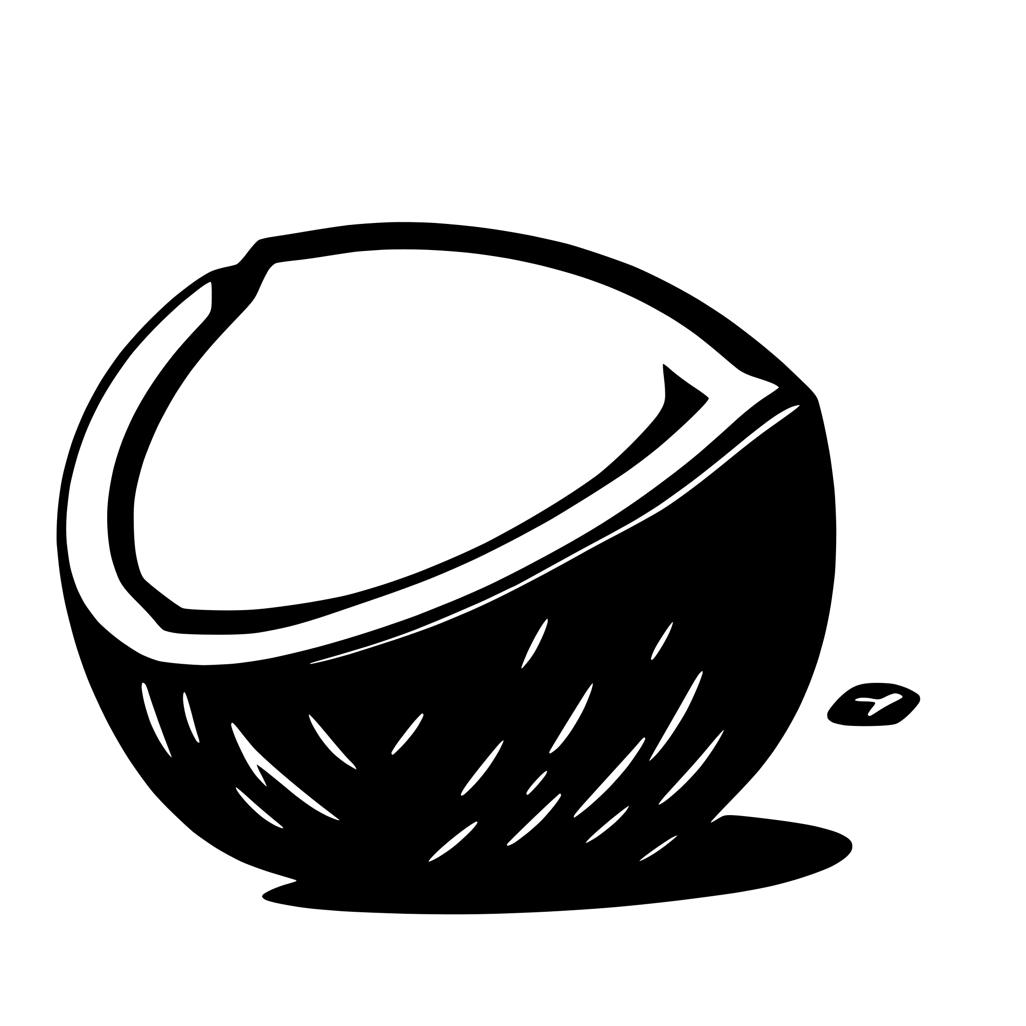 AI-generated SVG of 'coconut'