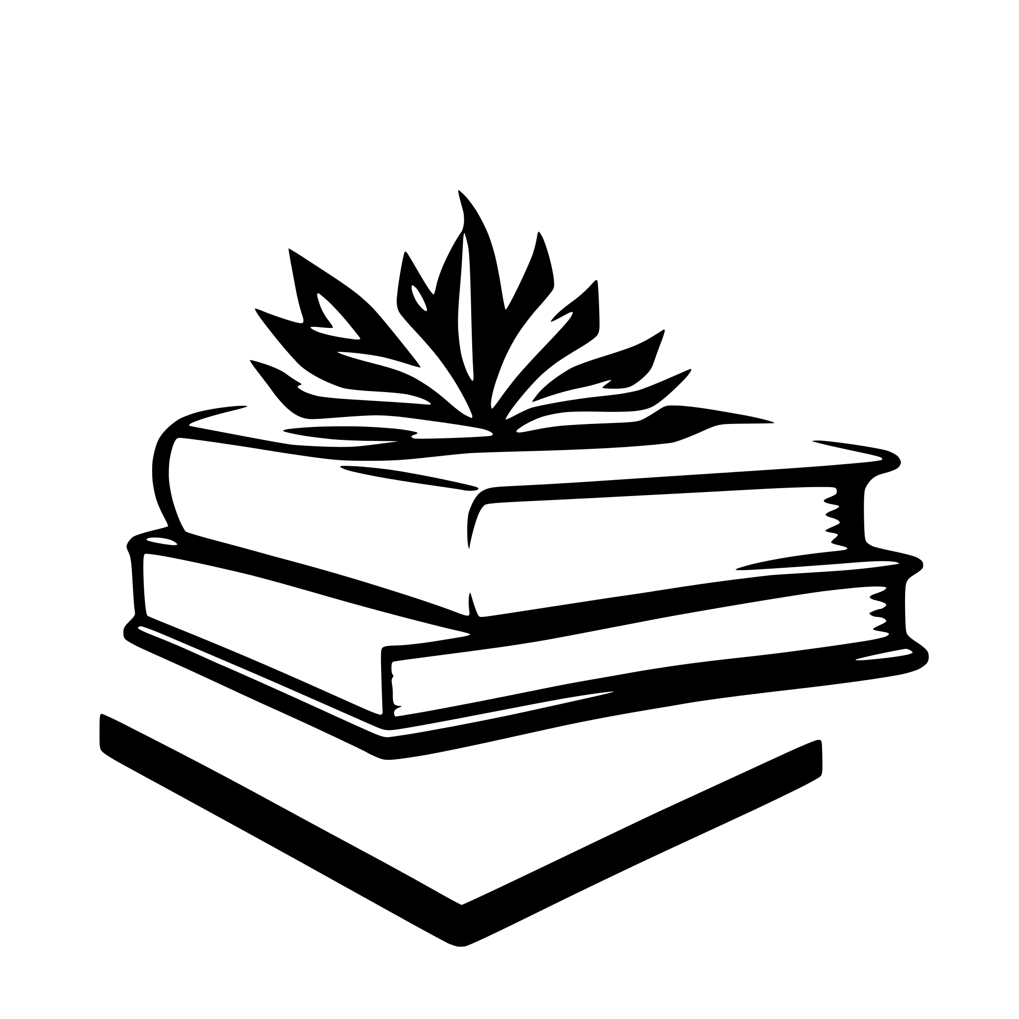 AI-generated SVG of a logo solid book exam