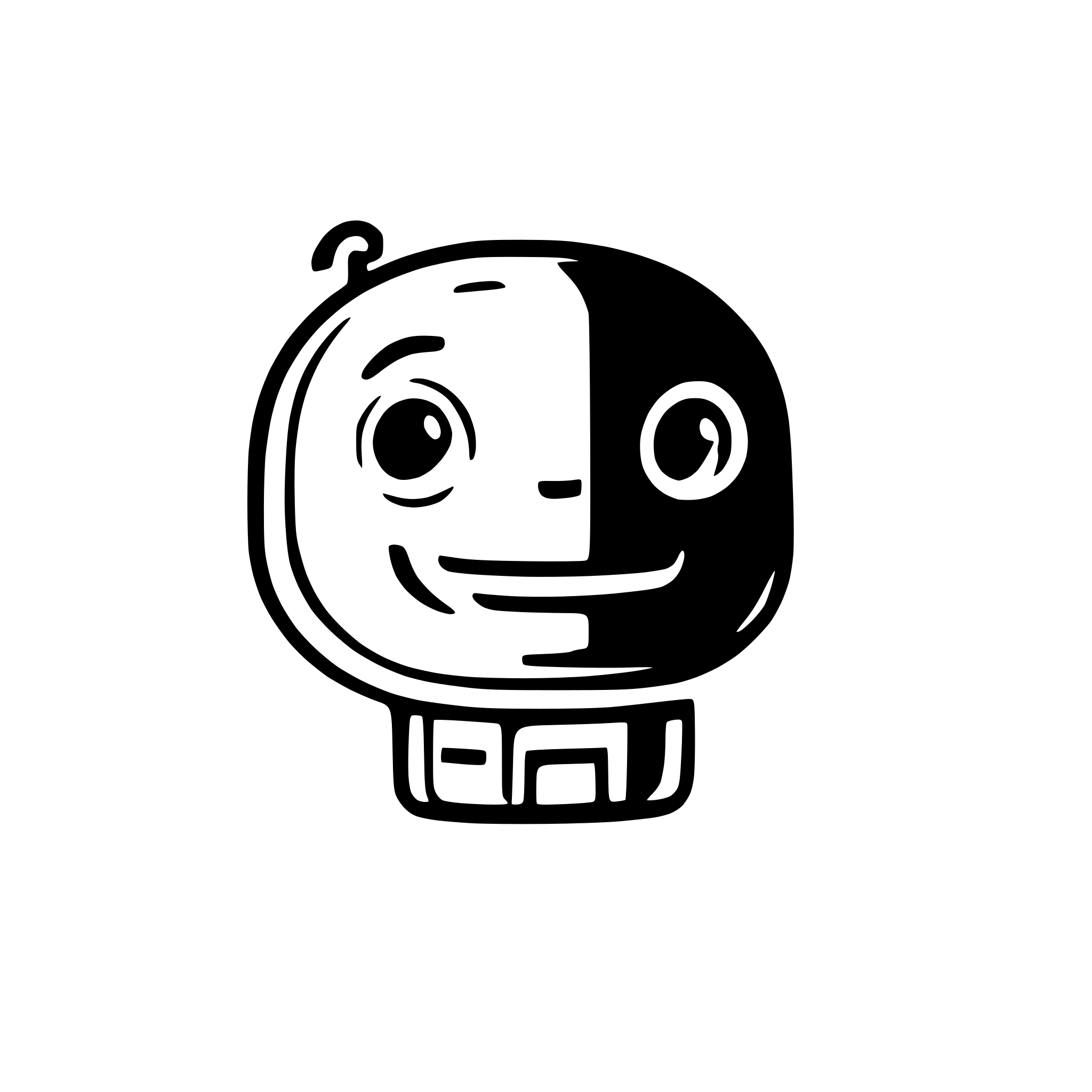 AI-generated SVG of a Generate a flat, minimal SVG logo of a friendly robot face inside a chat bubble. The robot should have a rounded square head with a smiling expression, circular eyes, and an antenna on top. The chat bubble should be a rounded square with a small tail at the bottom right, forming the container. Use a single violet/purple color (#A78BFA) for the entire shape. No shadows, no gradients, and no outer background — only the solid violet shape as an SVG with a transparent background, suitable for navbar