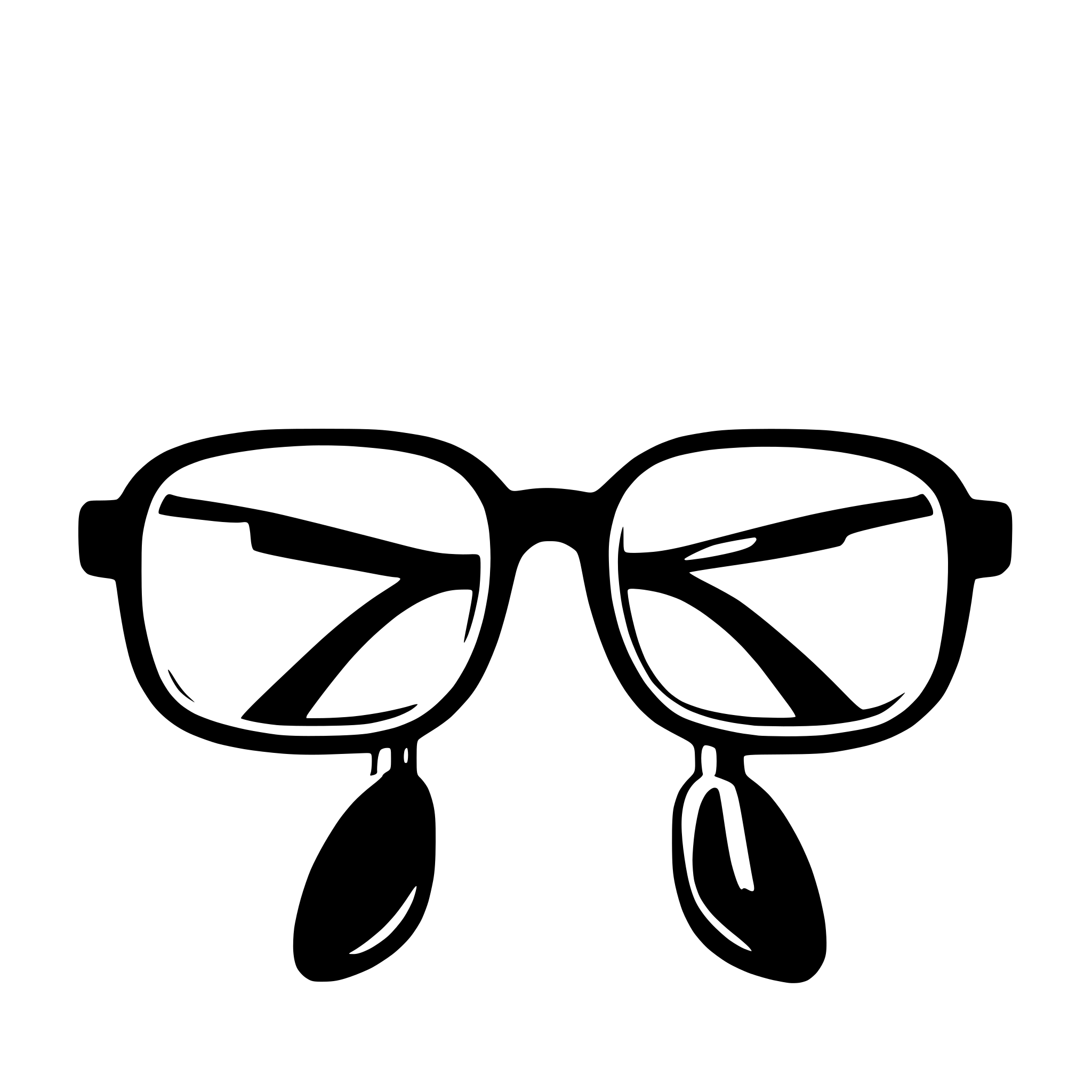 AI-generated SVG of 'clean glasses'