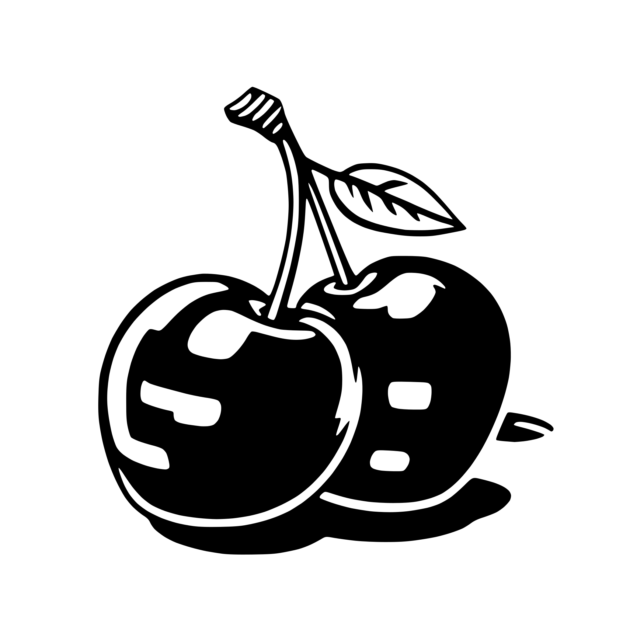 AI-generated SVG of 'cherry'