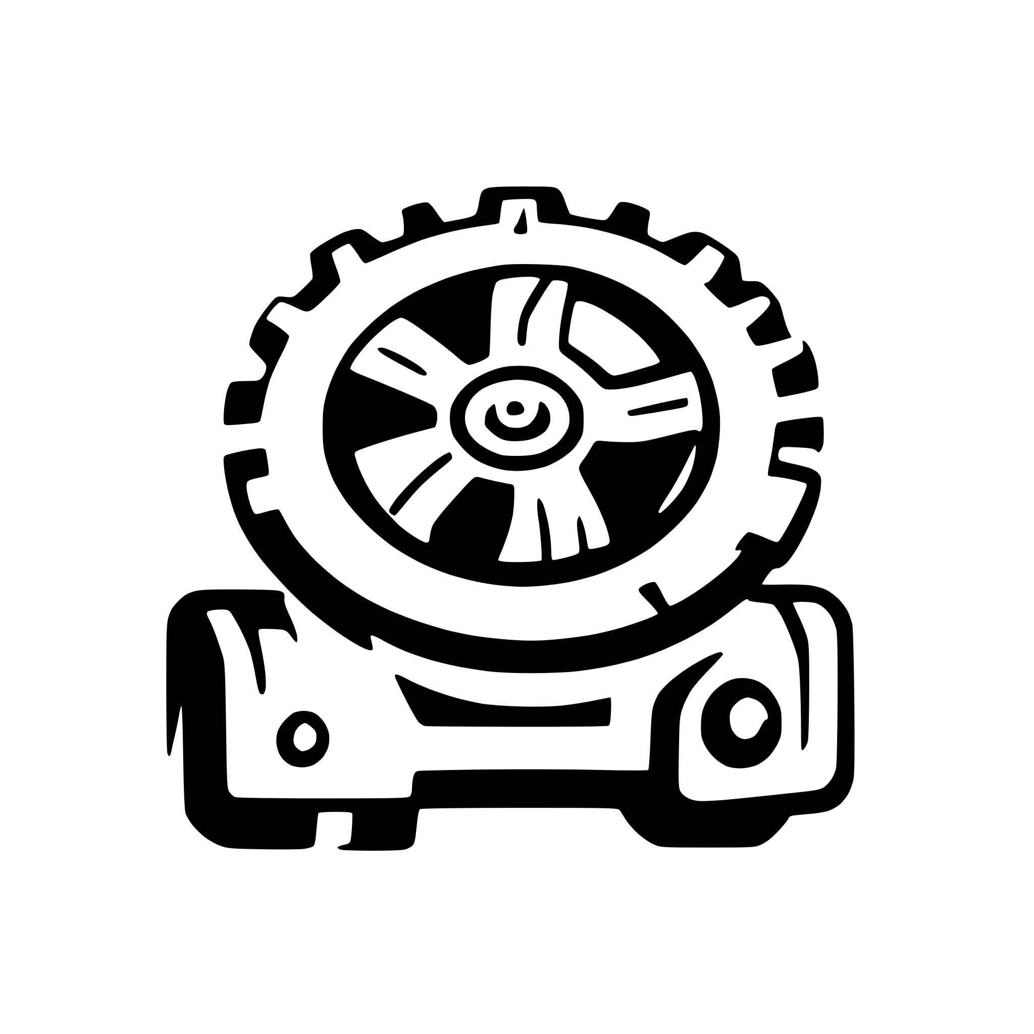 AI-generated SVG of a Mechanical Project Development ICON