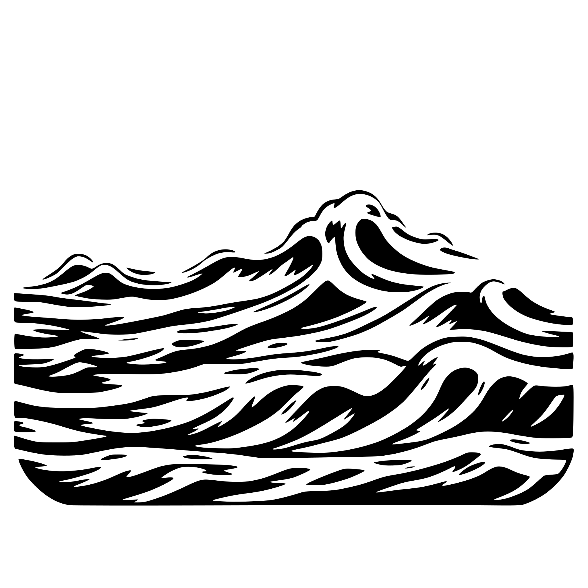 AI-generated SVG of 'colorful waves'