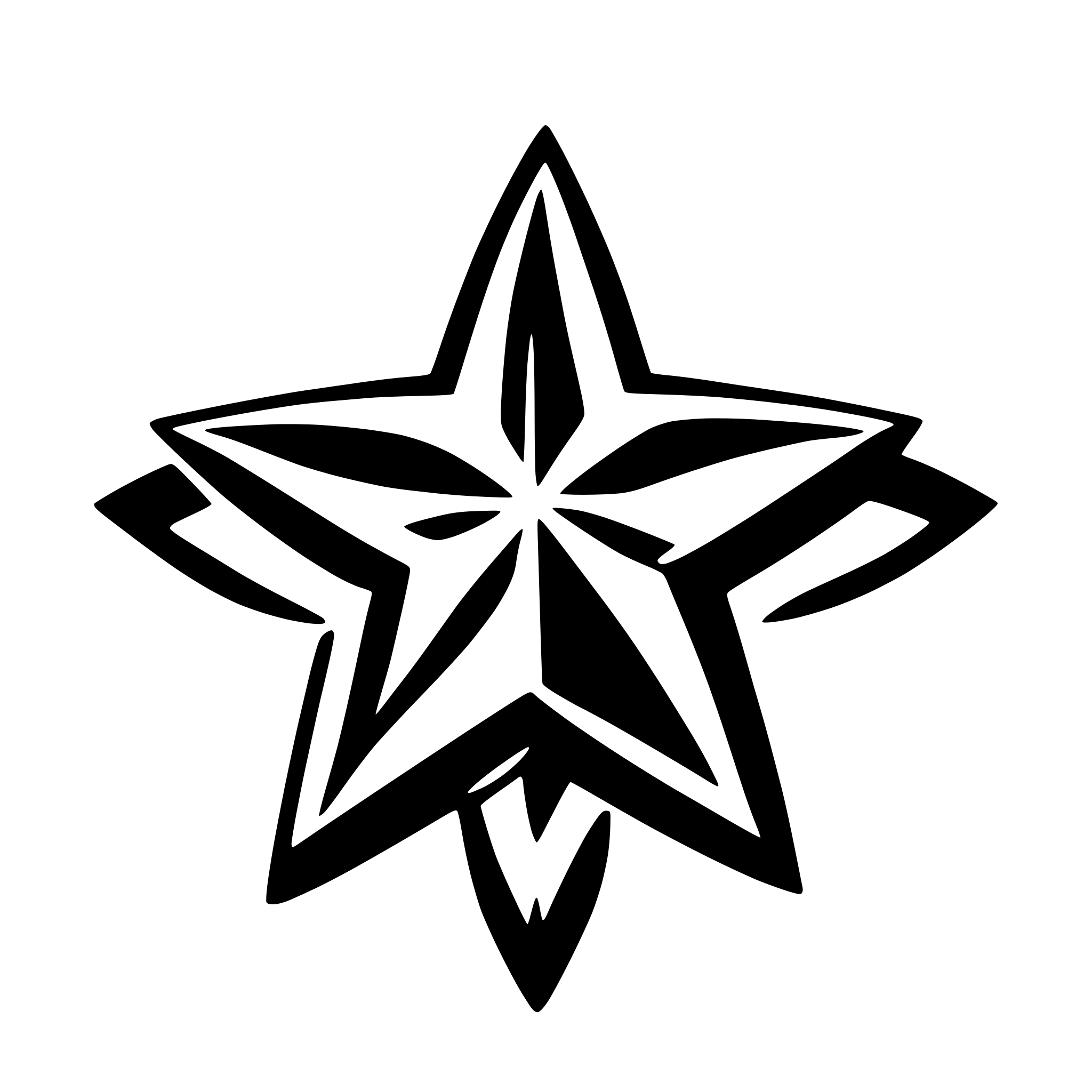 AI-generated SVG of a star