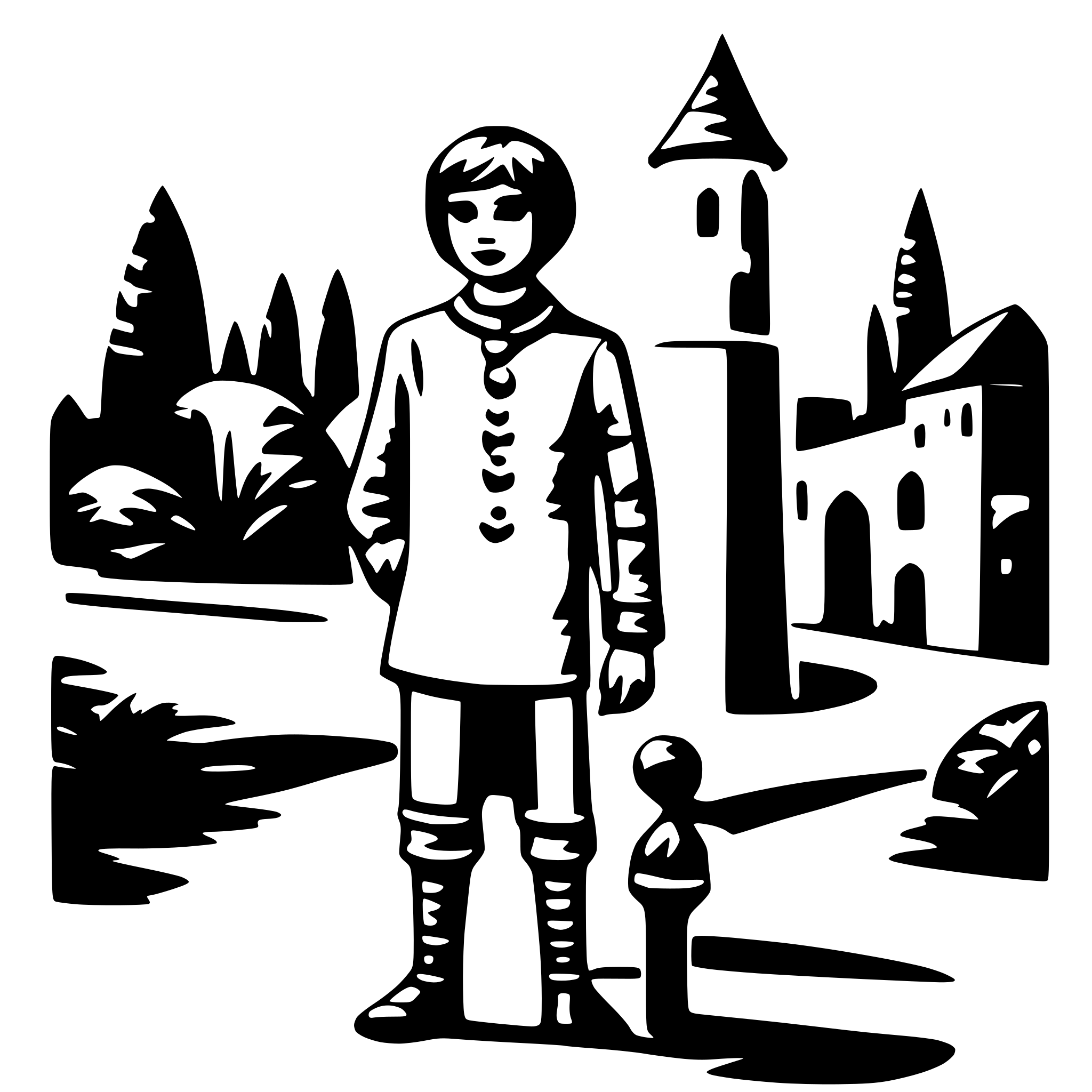 AI-generated SVG of 'POUSIN'