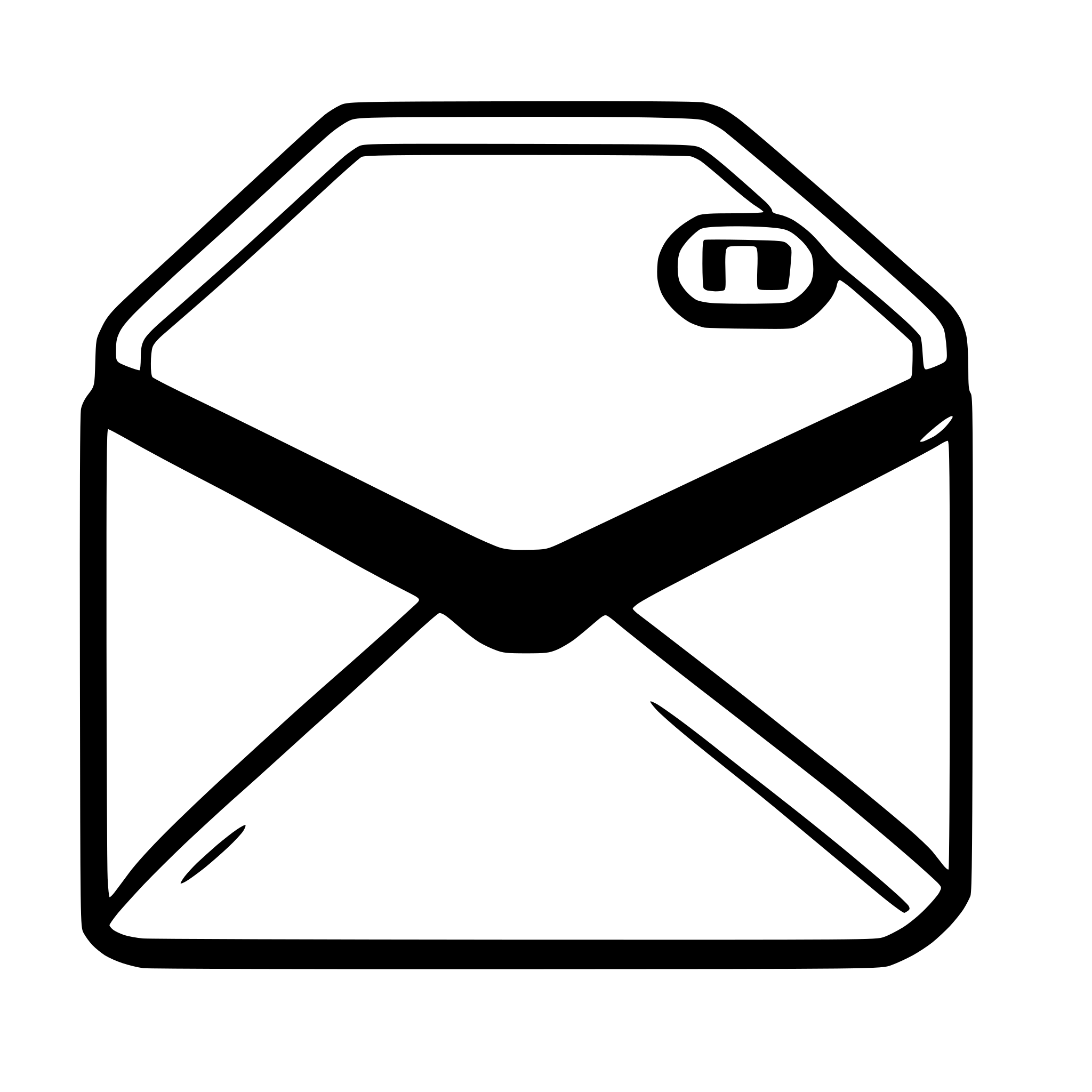 AI-generated SVG of a envelope