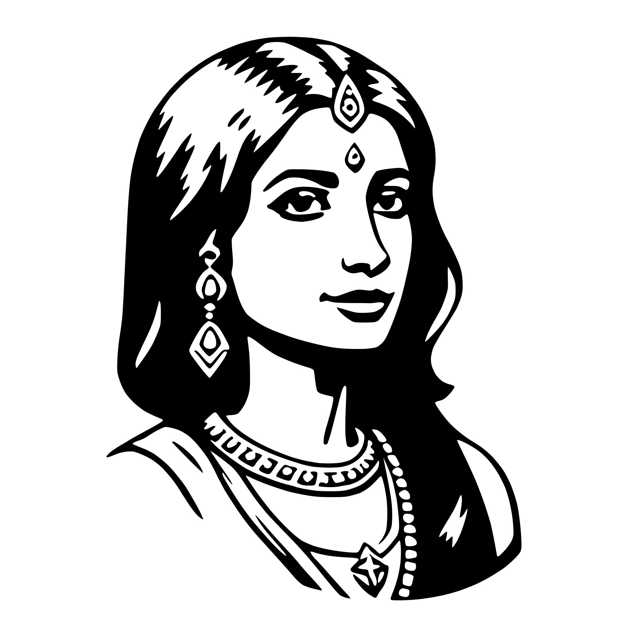 AI-generated SVG of 'parvati'