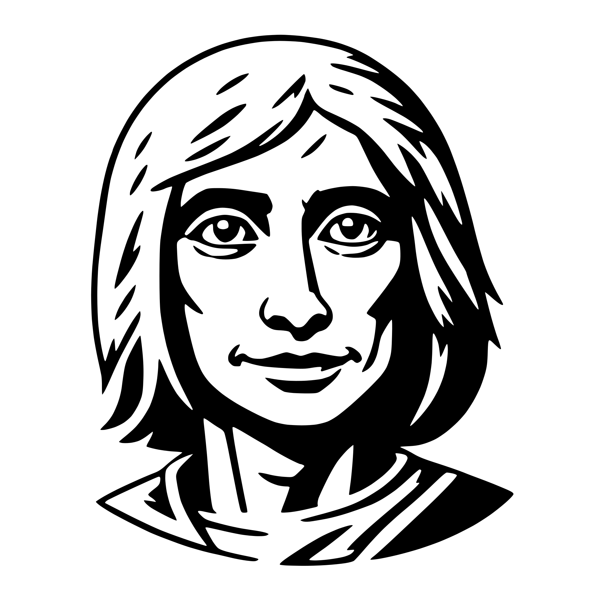 AI-generated SVG of 'ah puch'