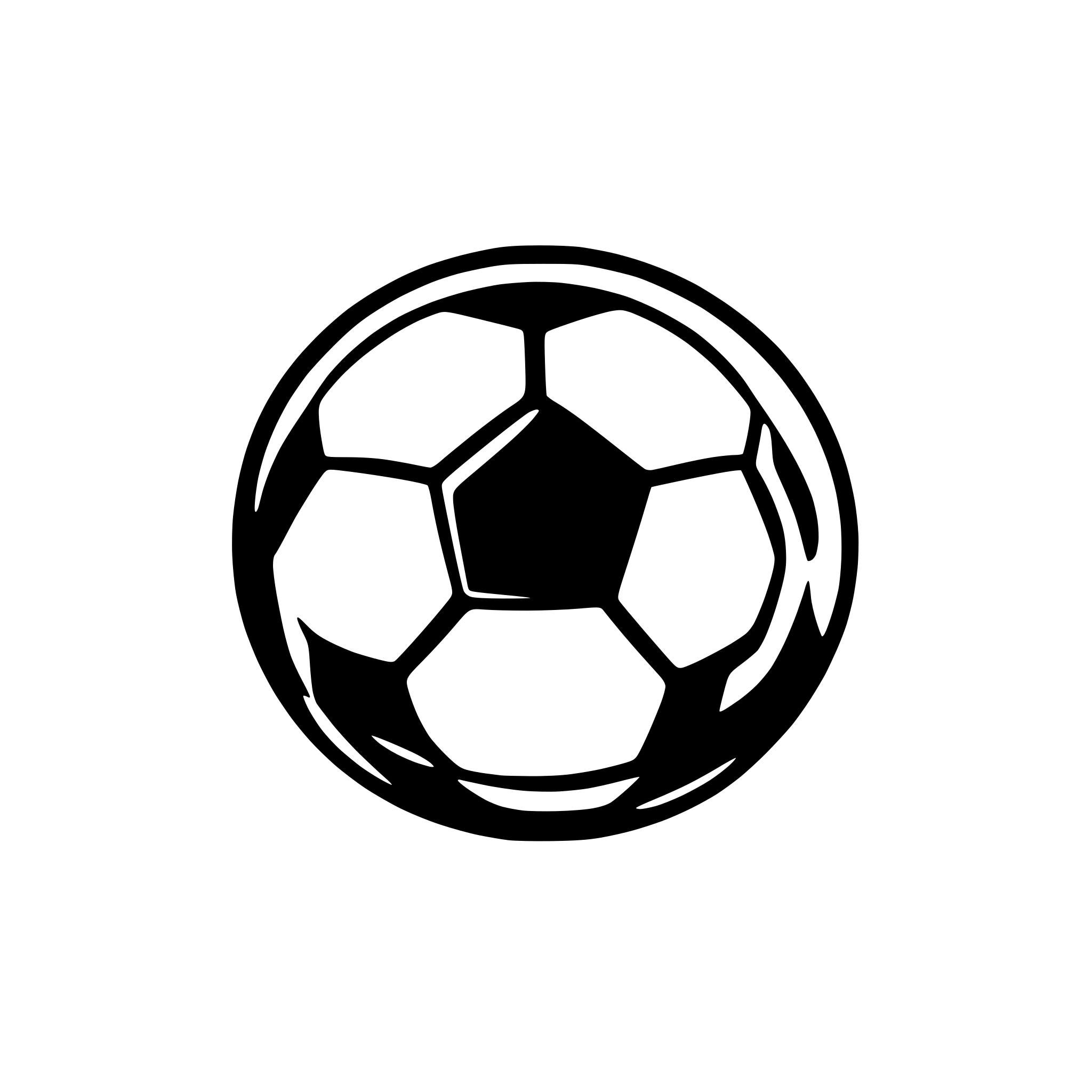 AI-generated SVG of a old leather soccer ball icon