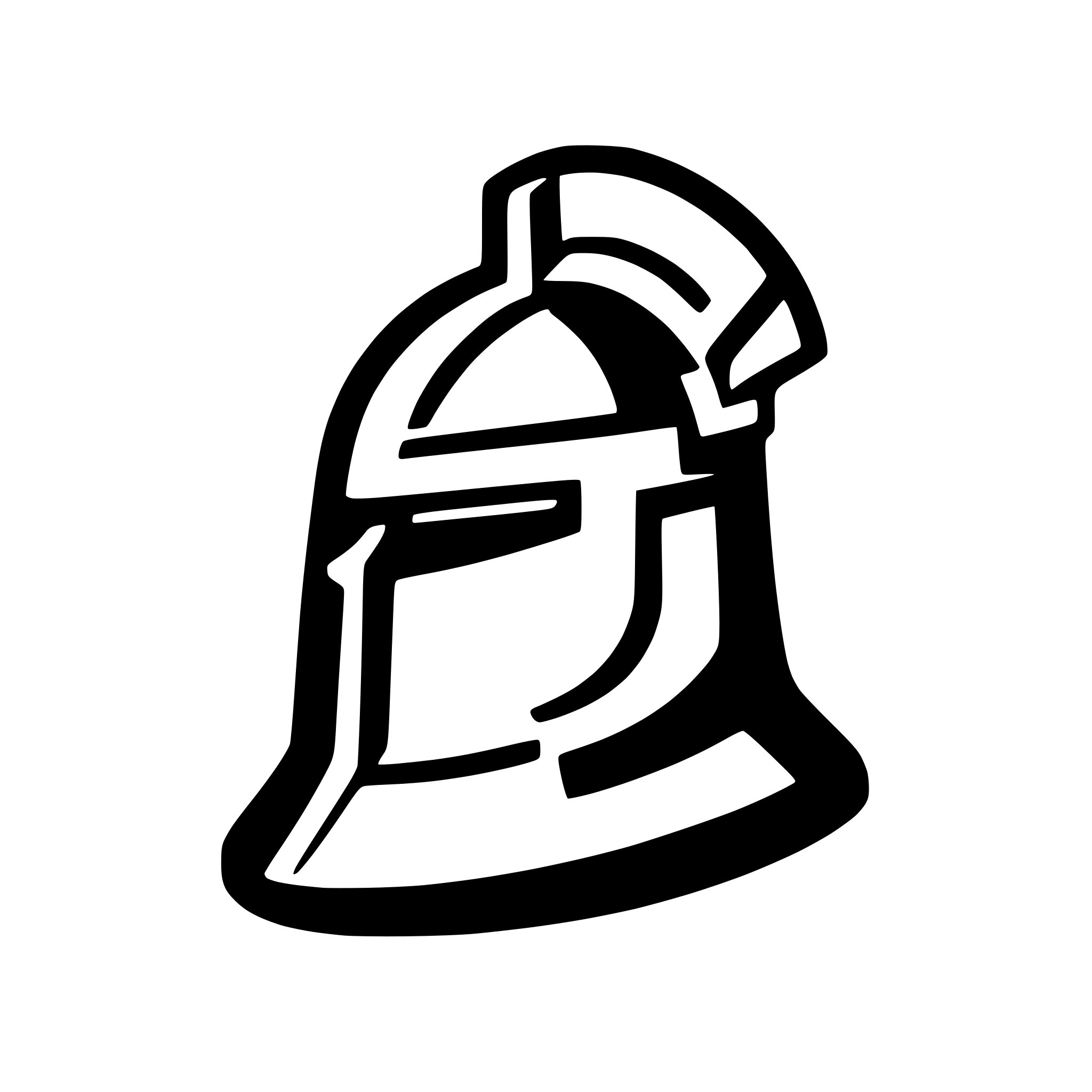 AI-generated SVG of a gladiator helmet outline