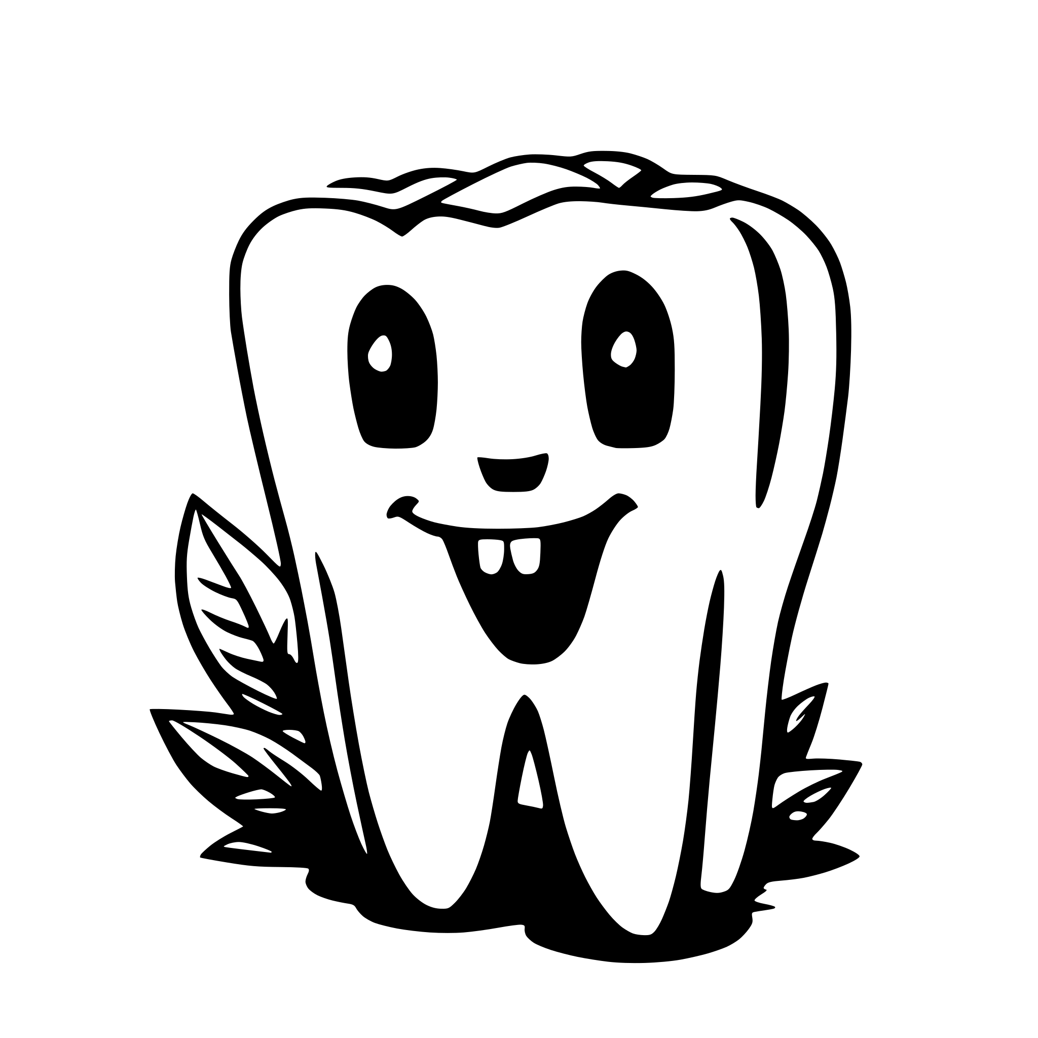 AI-generated SVG of 'Tooth Buds'