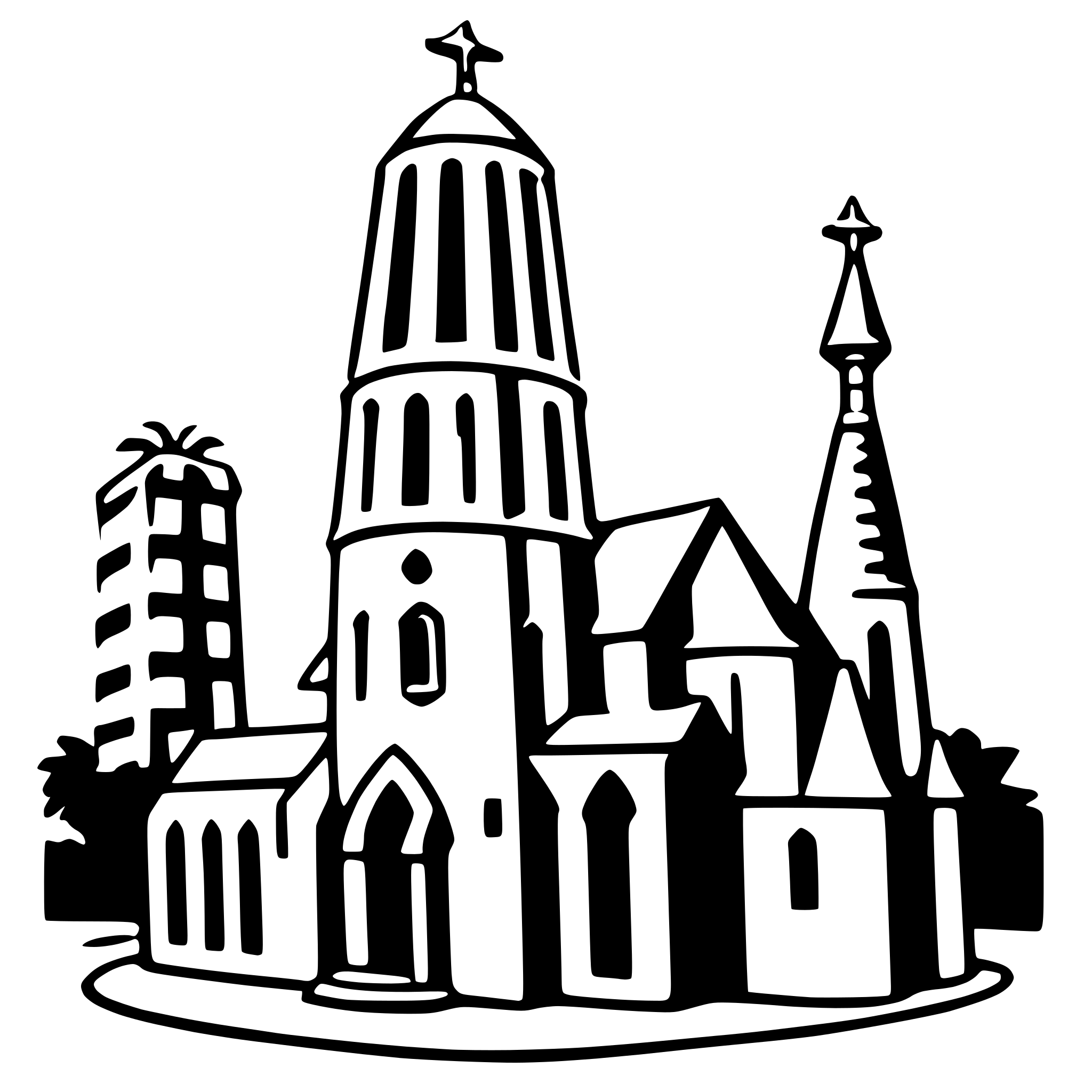 AI-generated SVG of 'sagrada familia'