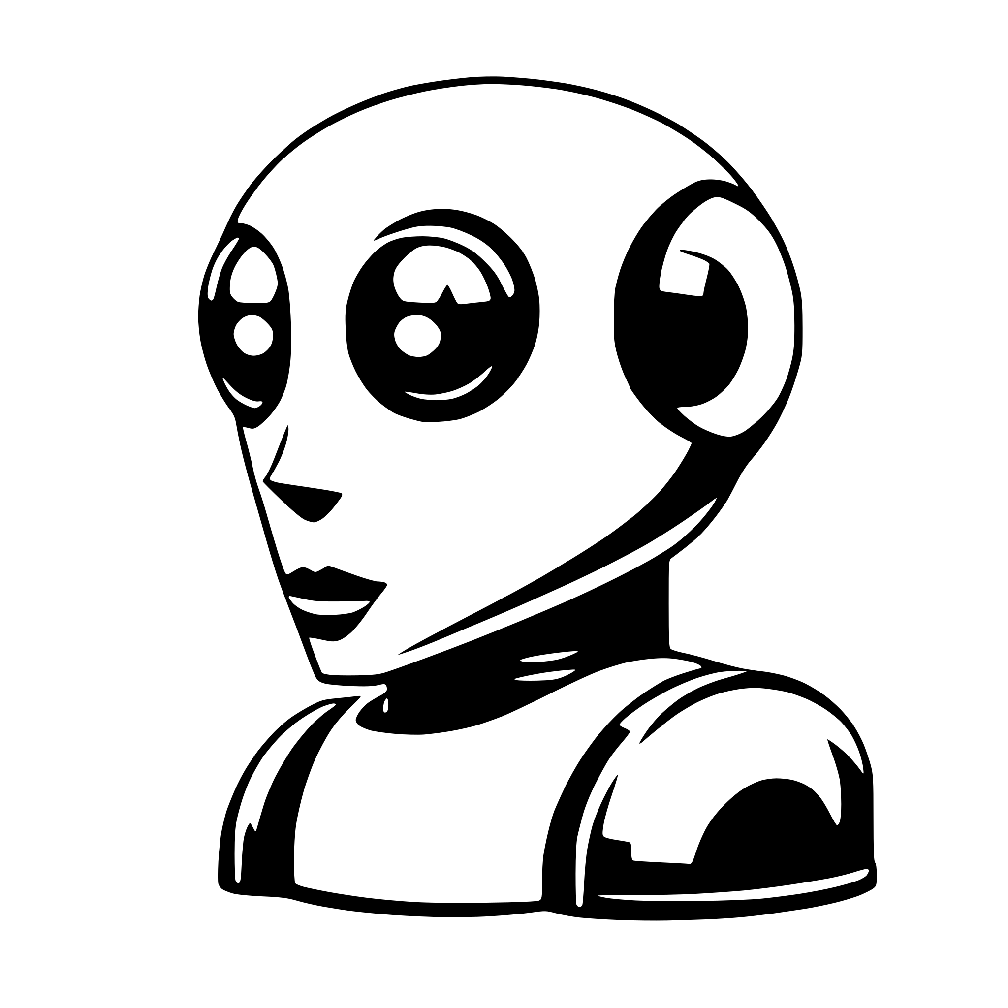 AI-generated SVG of a bot chat