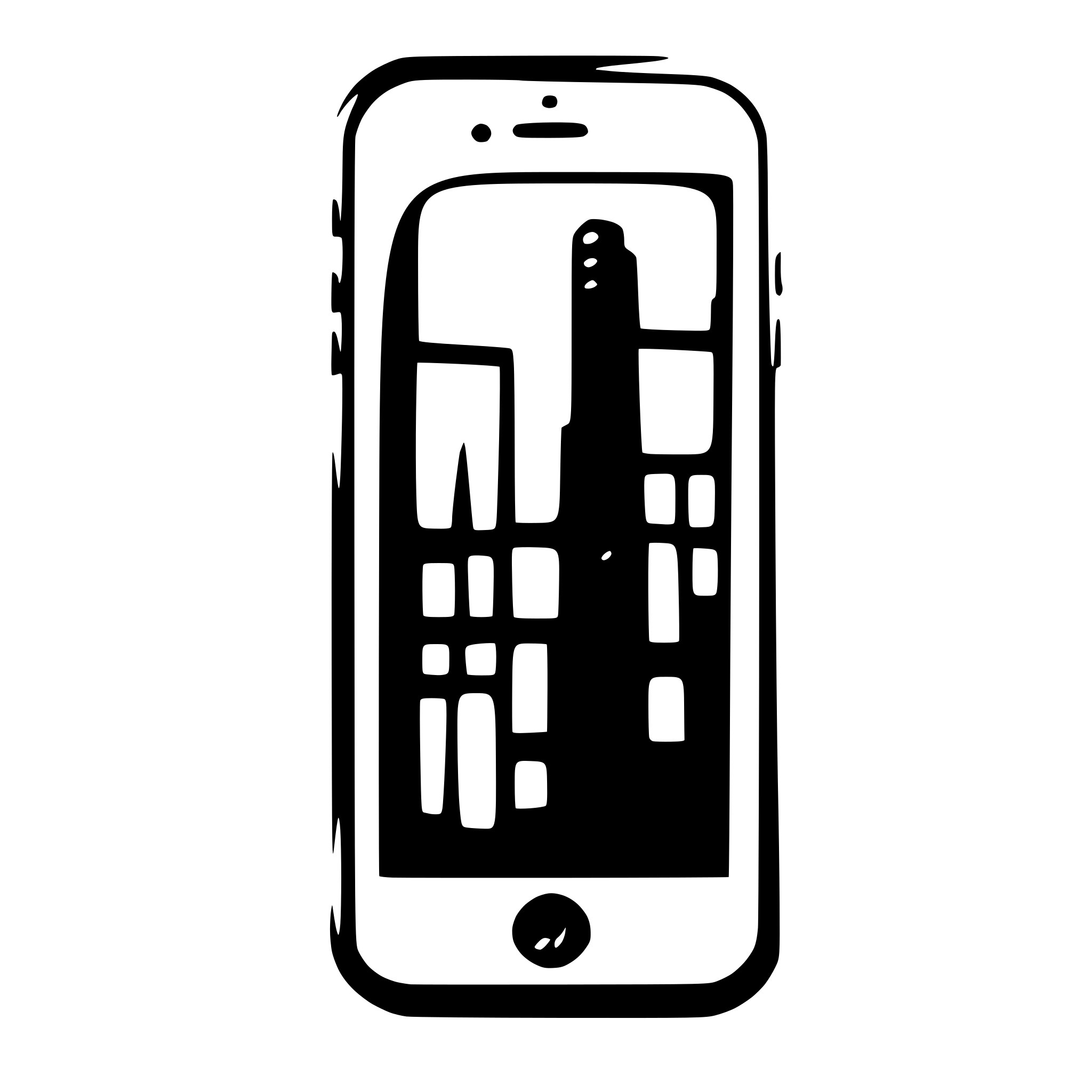 AI-generated SVG of 'iPhone 16 moldure'