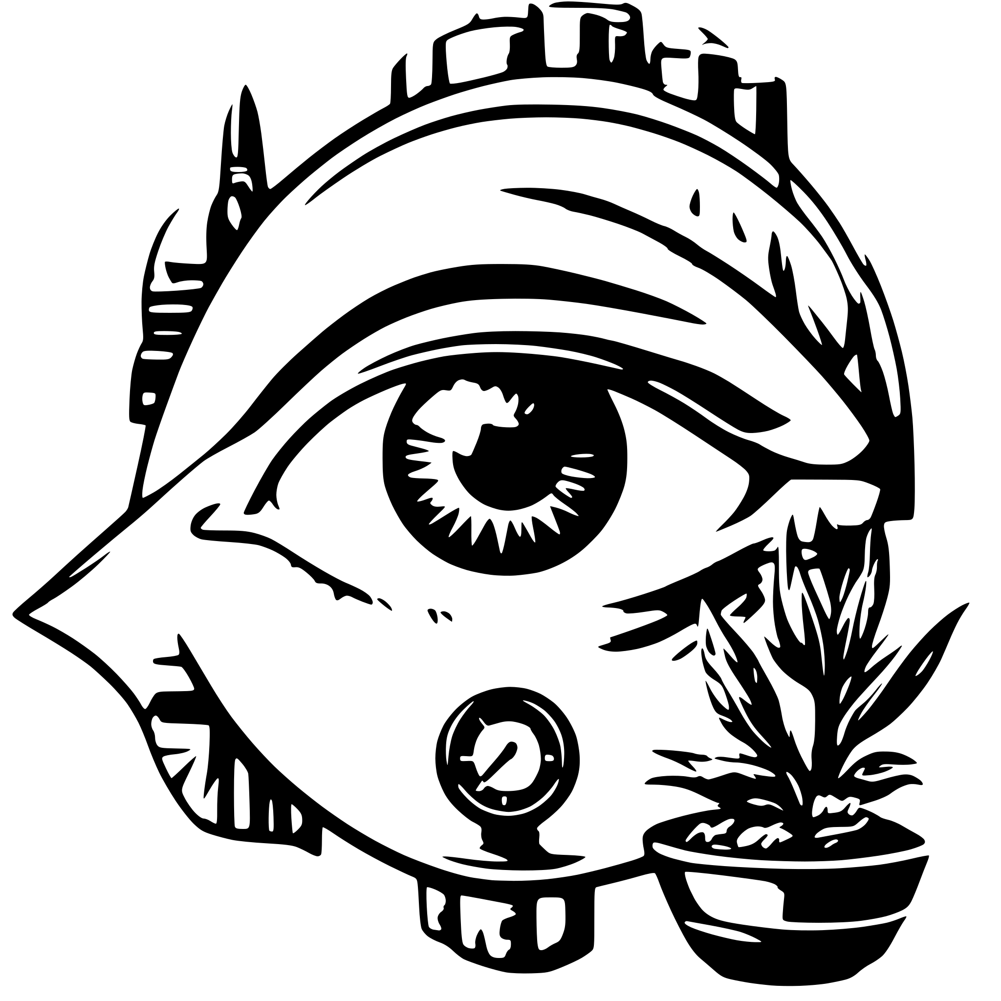 AI-generated SVG of a One eye with a stop watch as iris depicting a task scheduled monitoring AI-generated SVG of a One eye with a stop watch as iris depicting a task scheduled monitoring