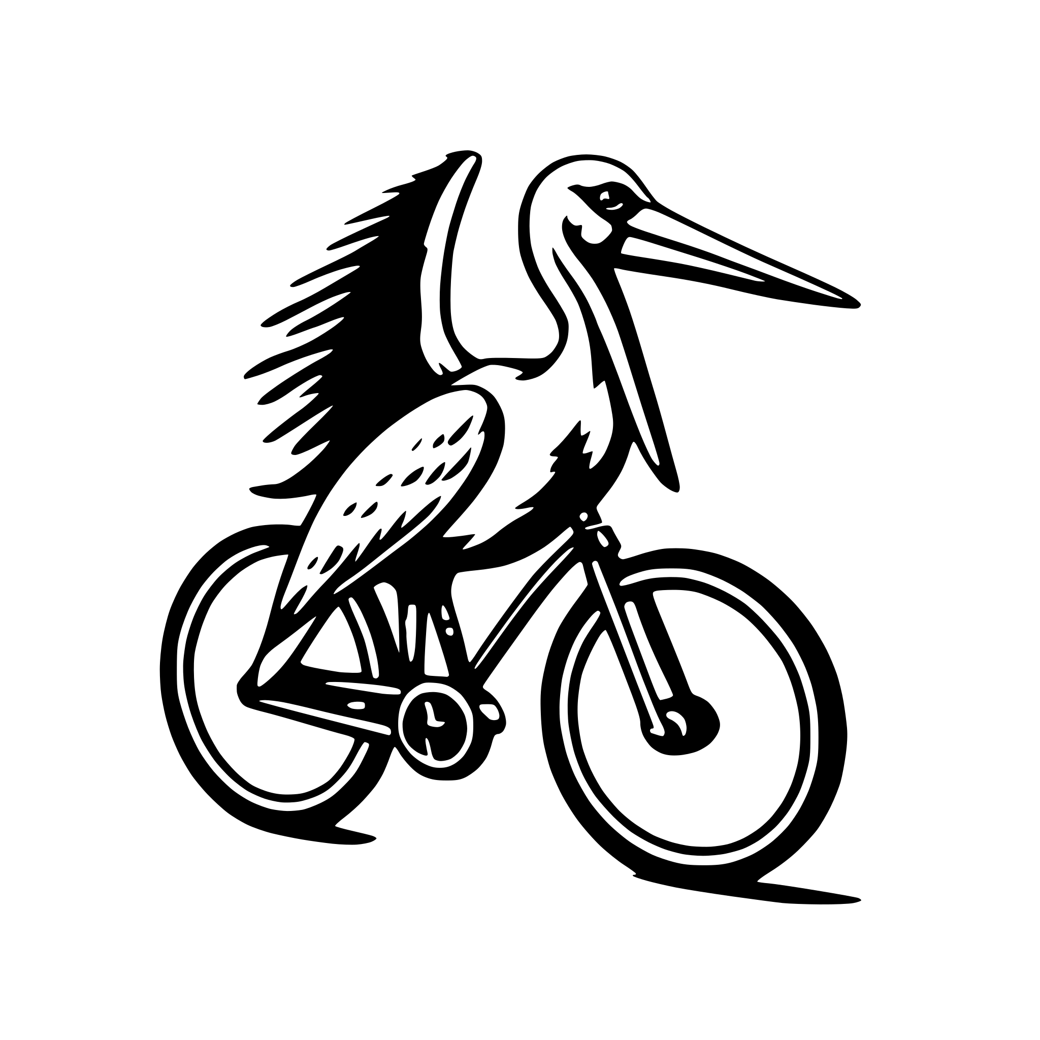 AI-generated SVG of a pelican riding a bicycle