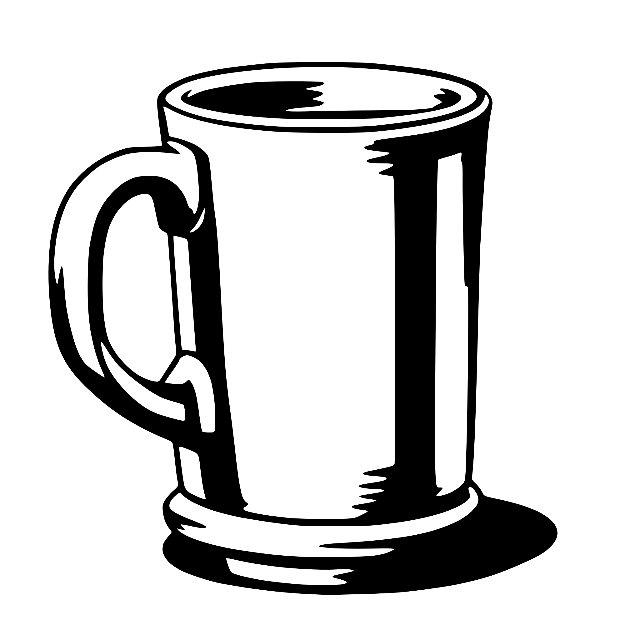 AI-generated SVG of 'mug'
