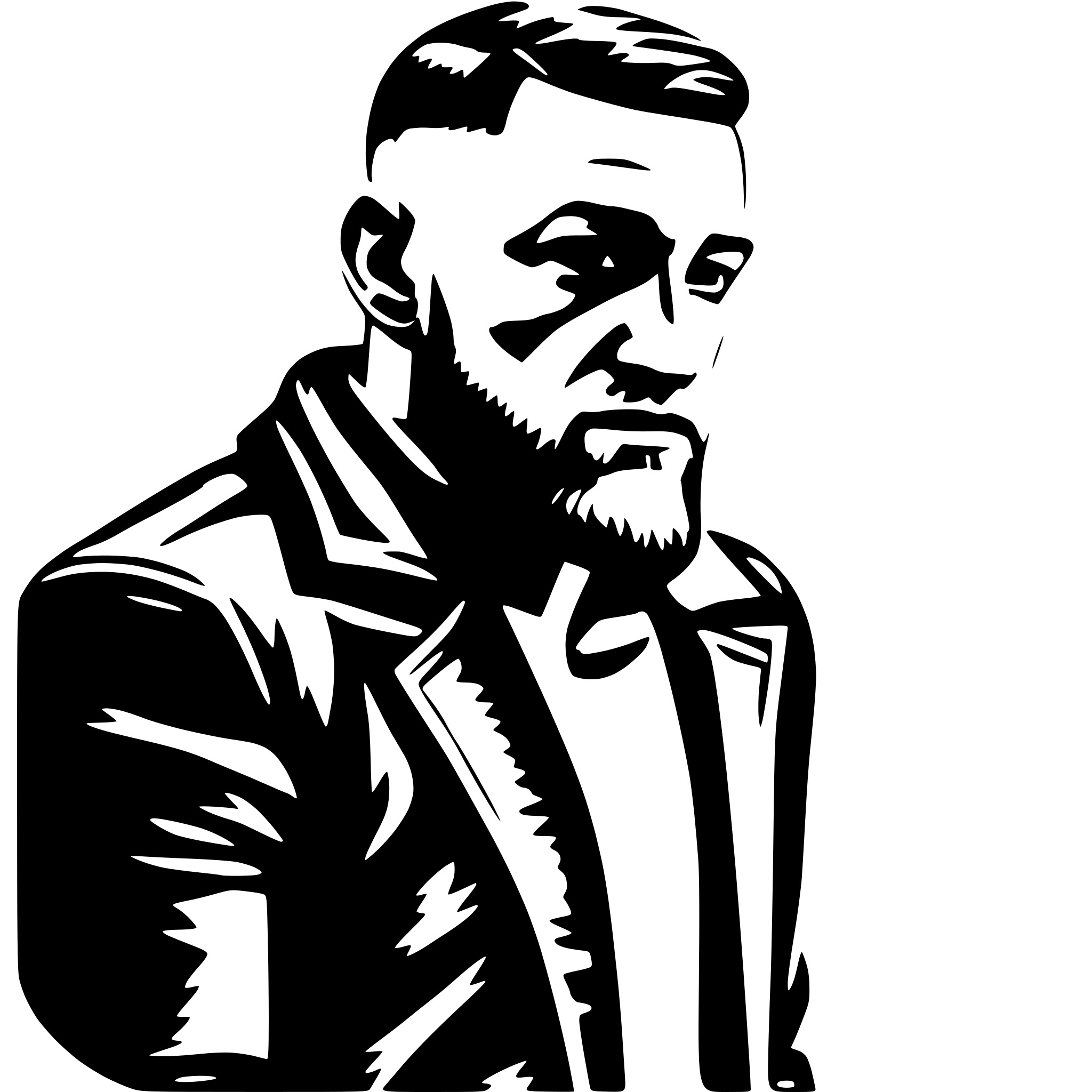 AI-generated SVG of a Conor McGregor