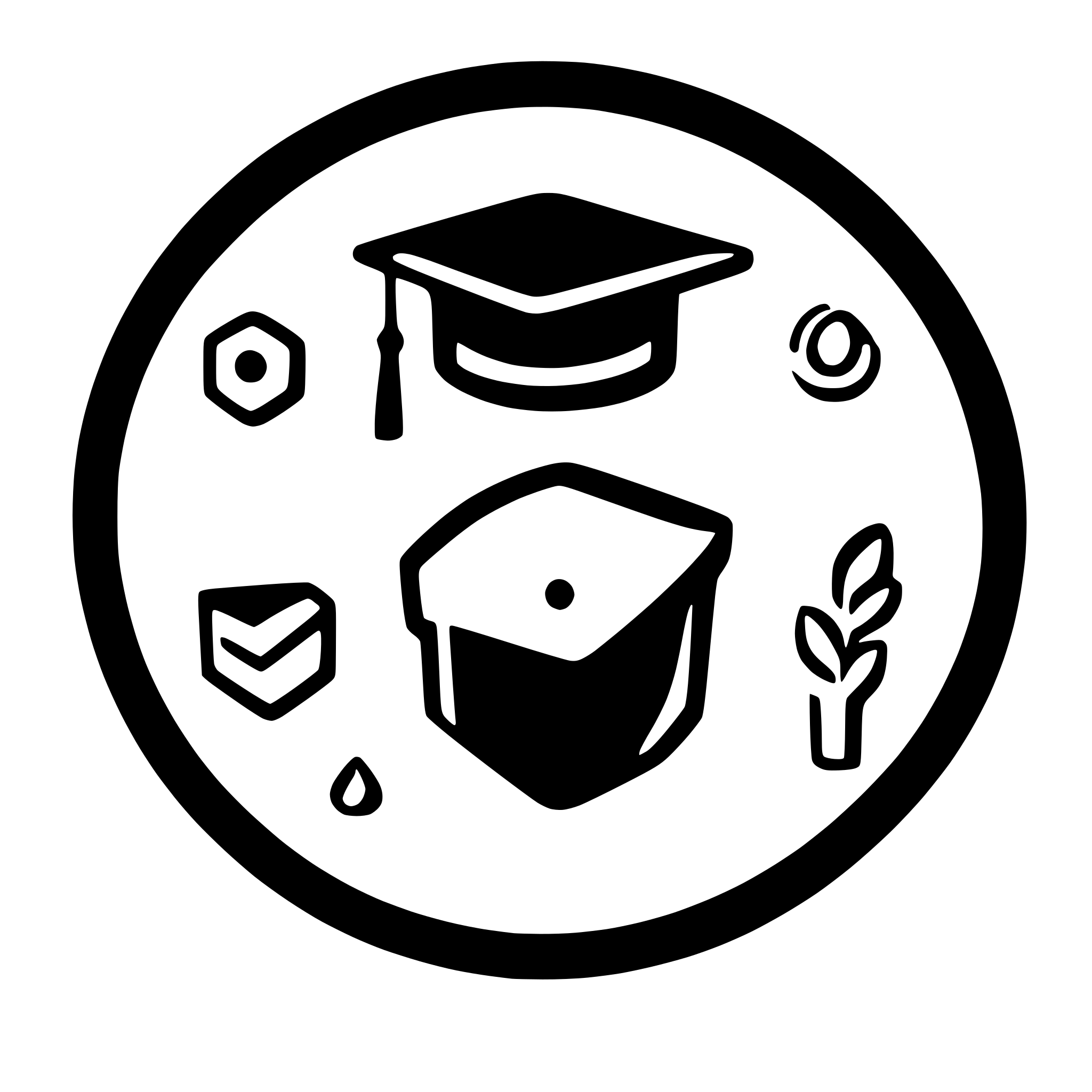 AI-generated SVG of a Advanced Tools for Your School' for an EdTech company providing ERP, books, websites, uniforms, stationery, and consultancy services. The icon should include elements symbolizing technology (e.g., a gear, cloud, or digital interface), education (e.g., a book, graduation cap, or school building), and efficiency (e.g., checkmarks, automation symbols, or a streamlined dashboard). Use a modern, minimalistic, and professional style with a color scheme that complements an innovative EdTech brand.