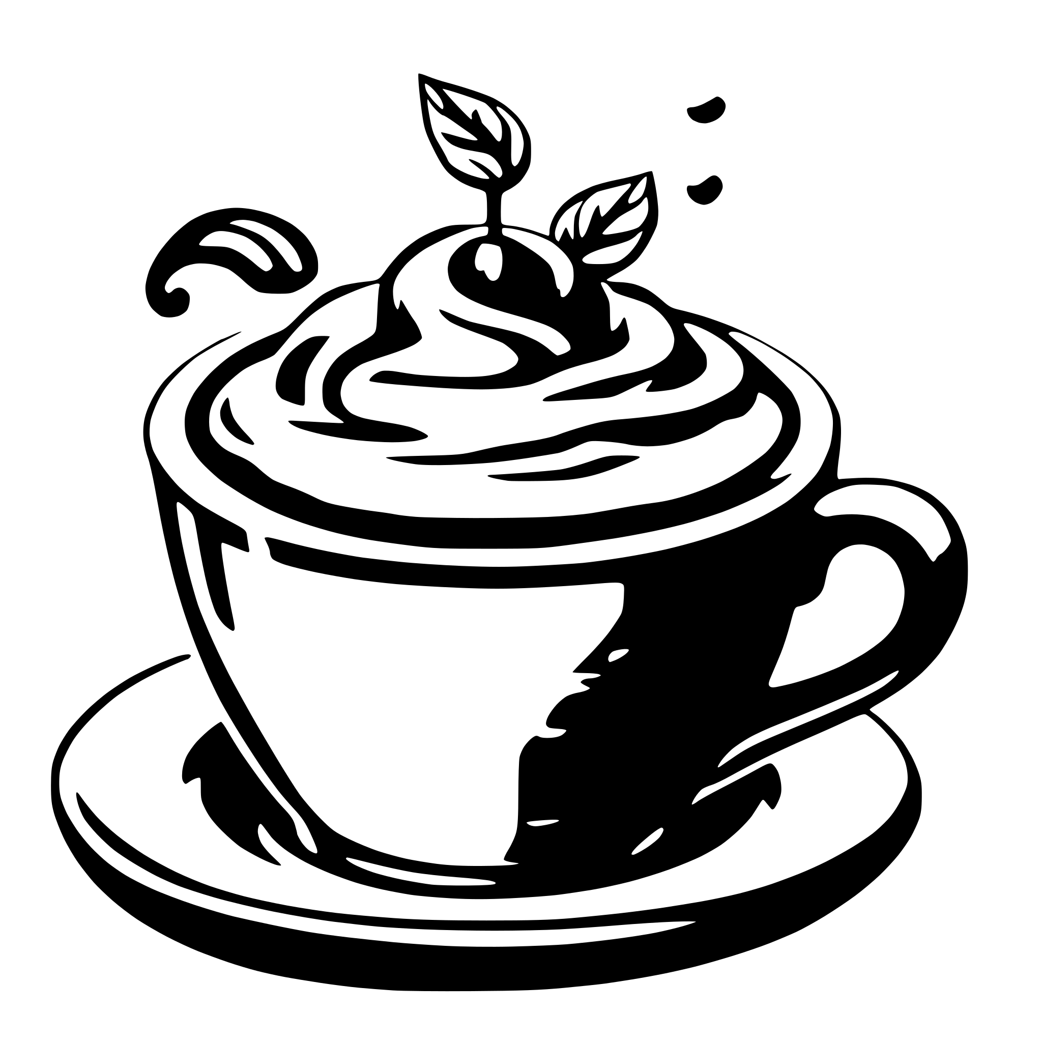 AI-generated SVG of 'coffee cream foam'