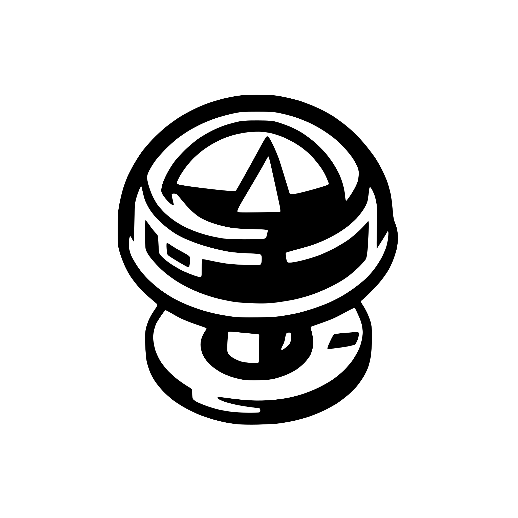 AI-generated SVG of a destiny data explorer icon