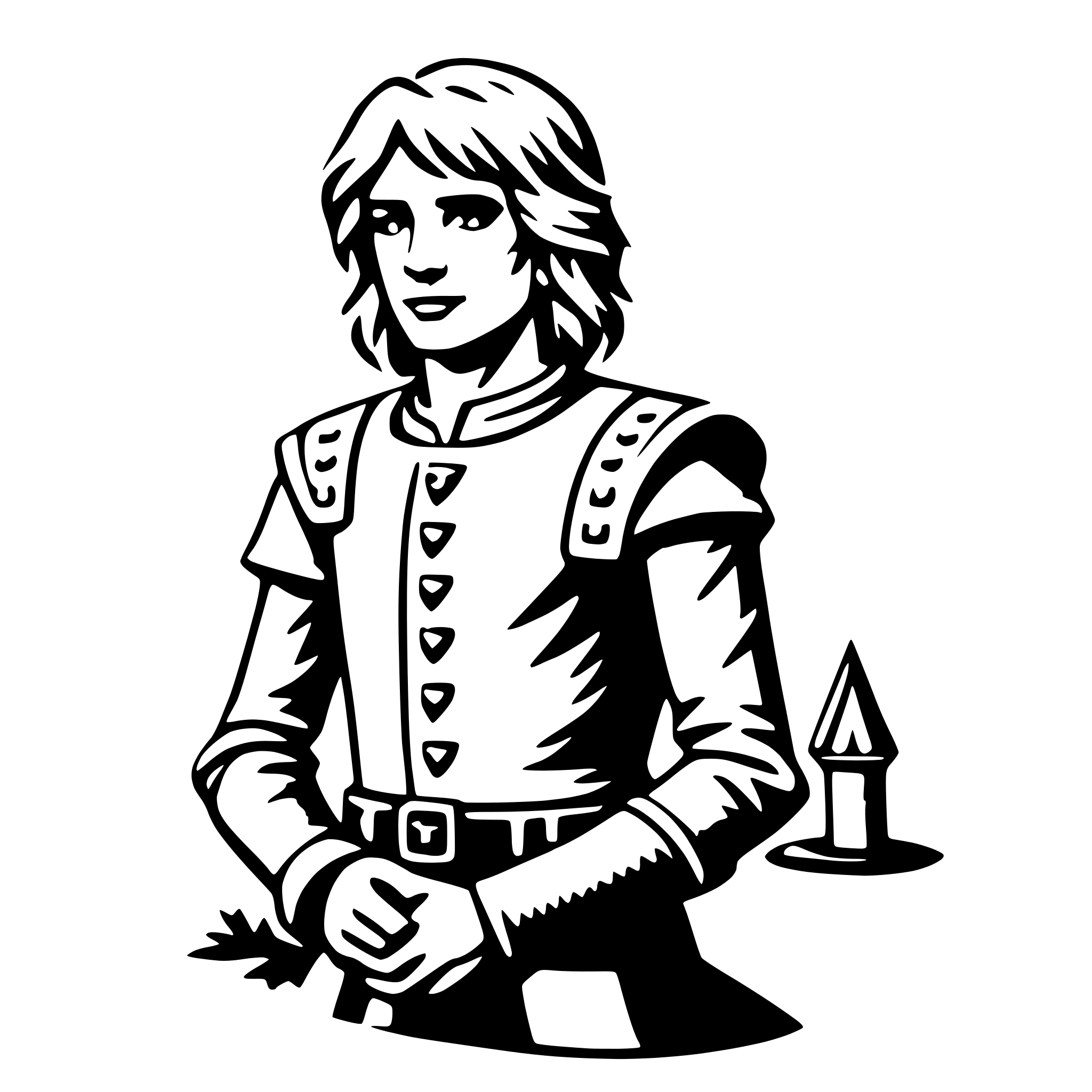 AI-generated SVG of a lugh