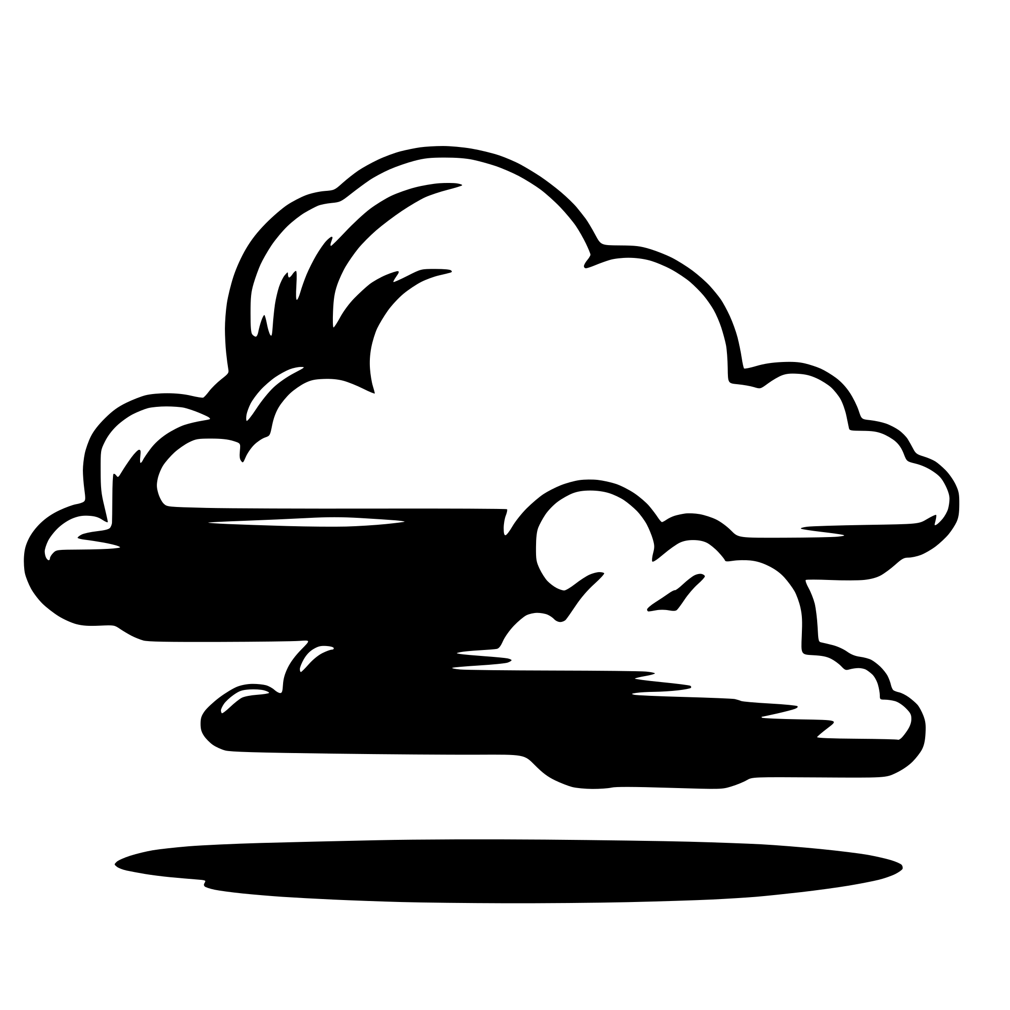 AI-generated SVG of a cloud