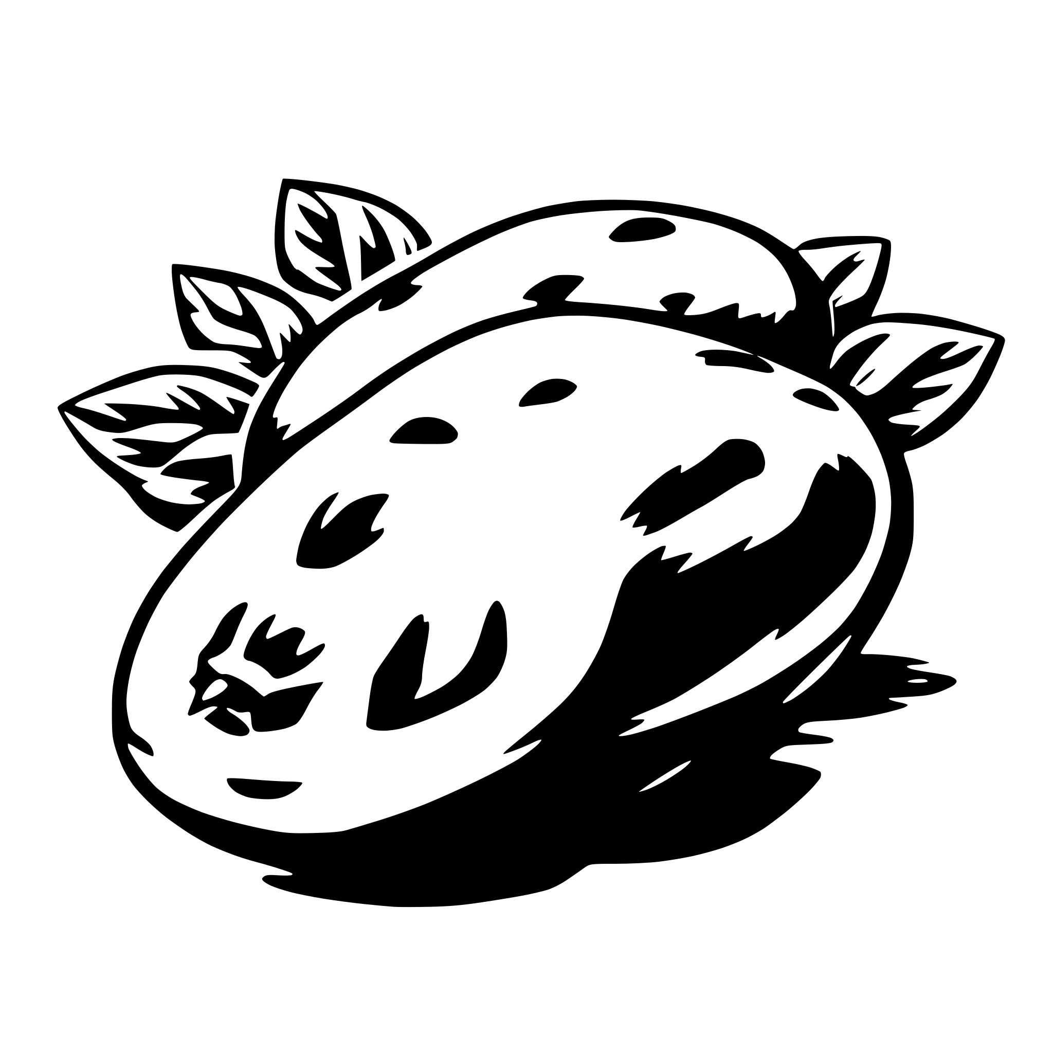 AI-generated SVG of 'patato'