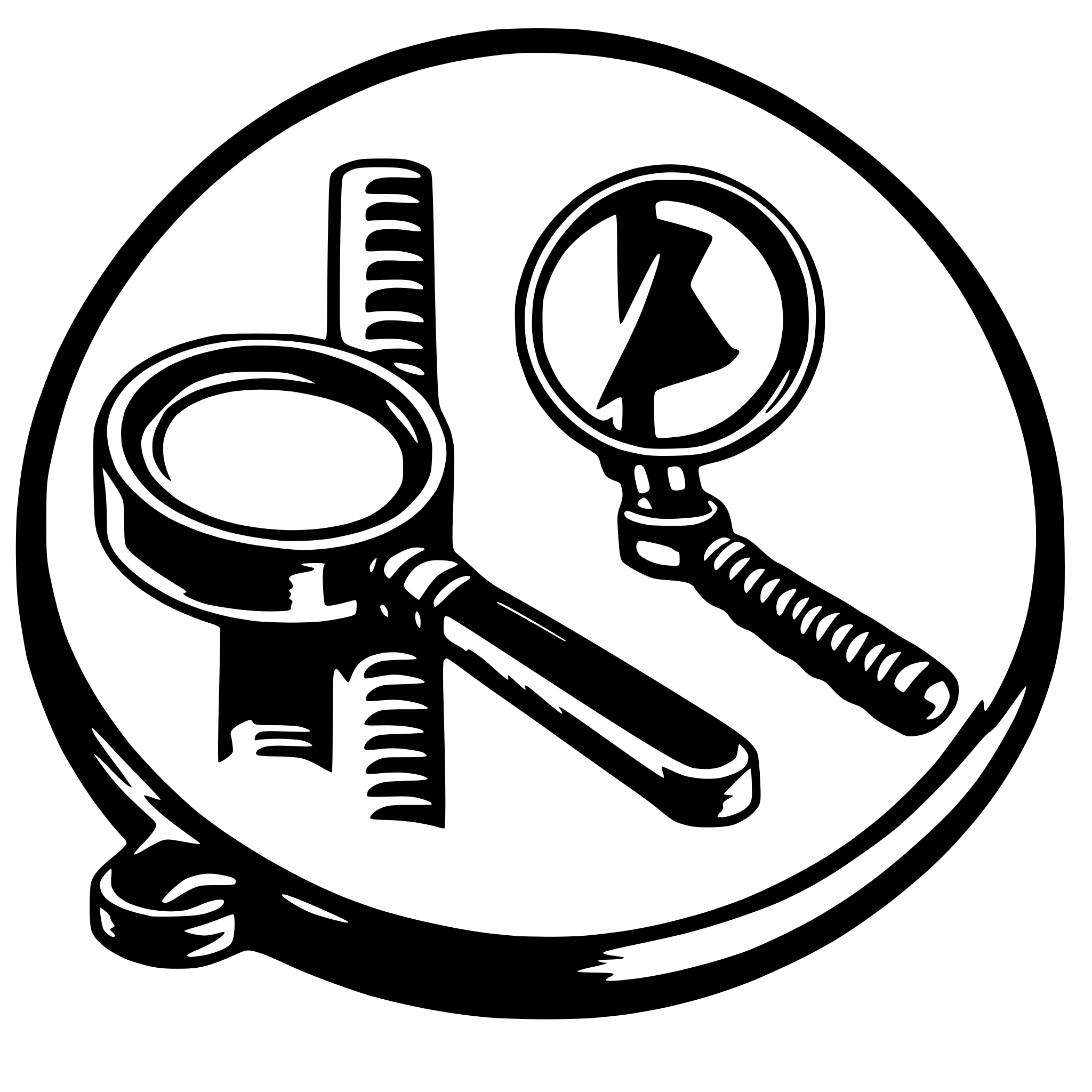 AI-generated SVG of a magnifier search darknet ырщз