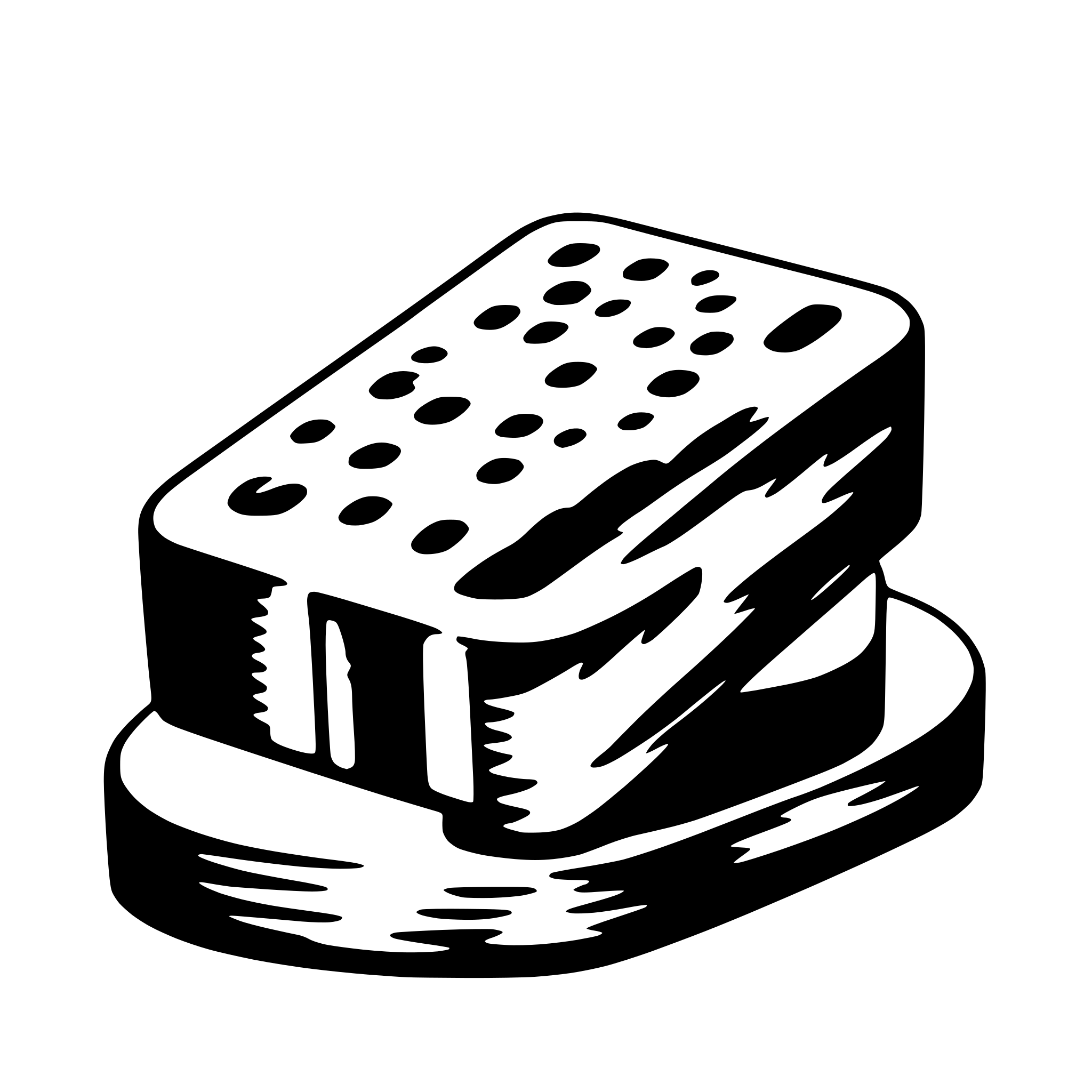 AI-generated SVG of a bar soap