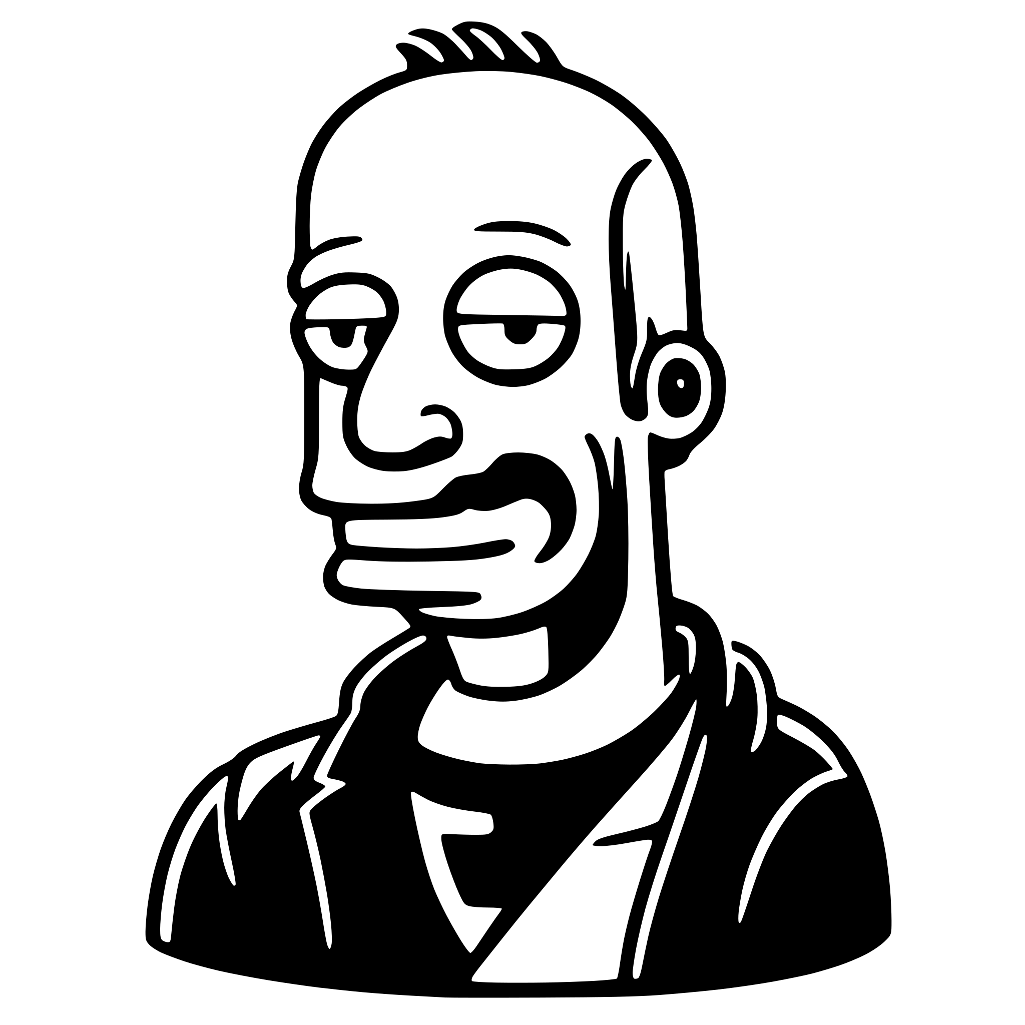 AI-generated SVG of a Homer Simpson