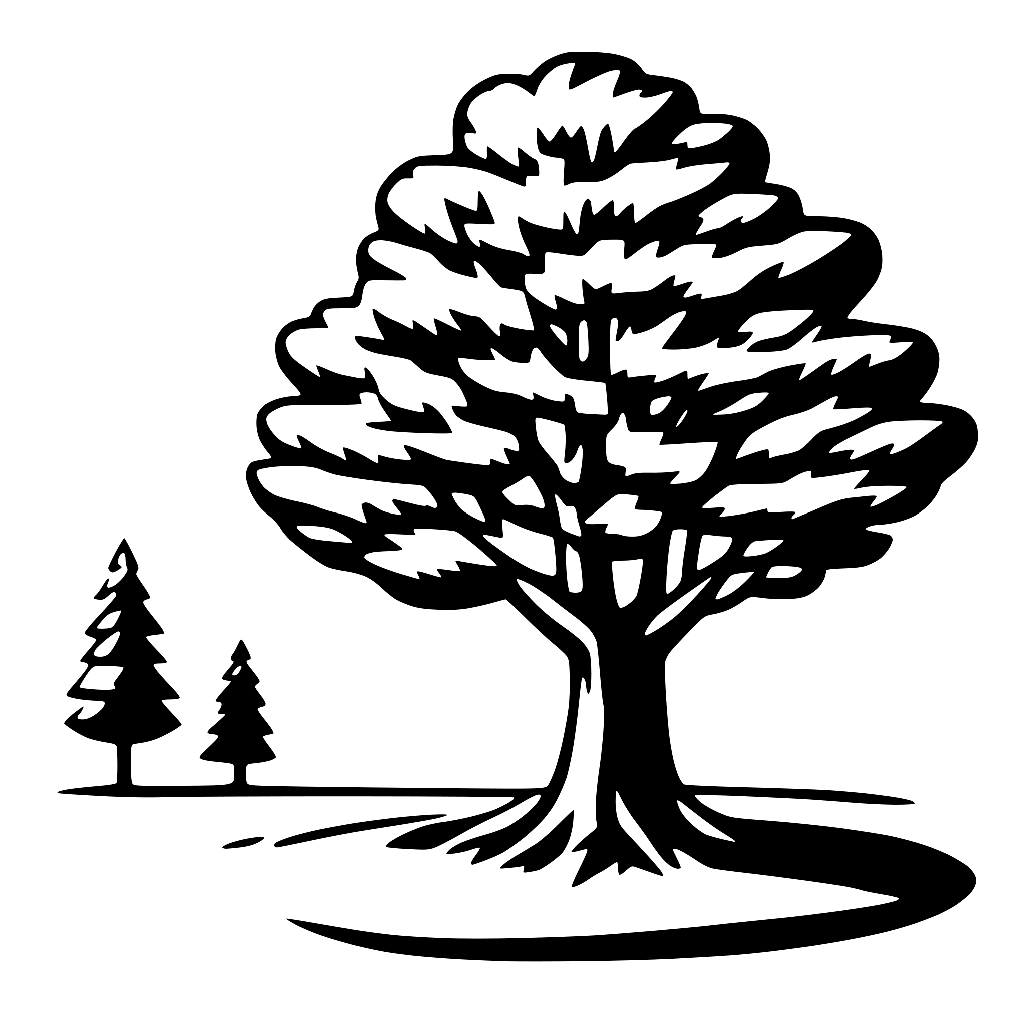 AI-generated SVG of 'arbol de navidad'