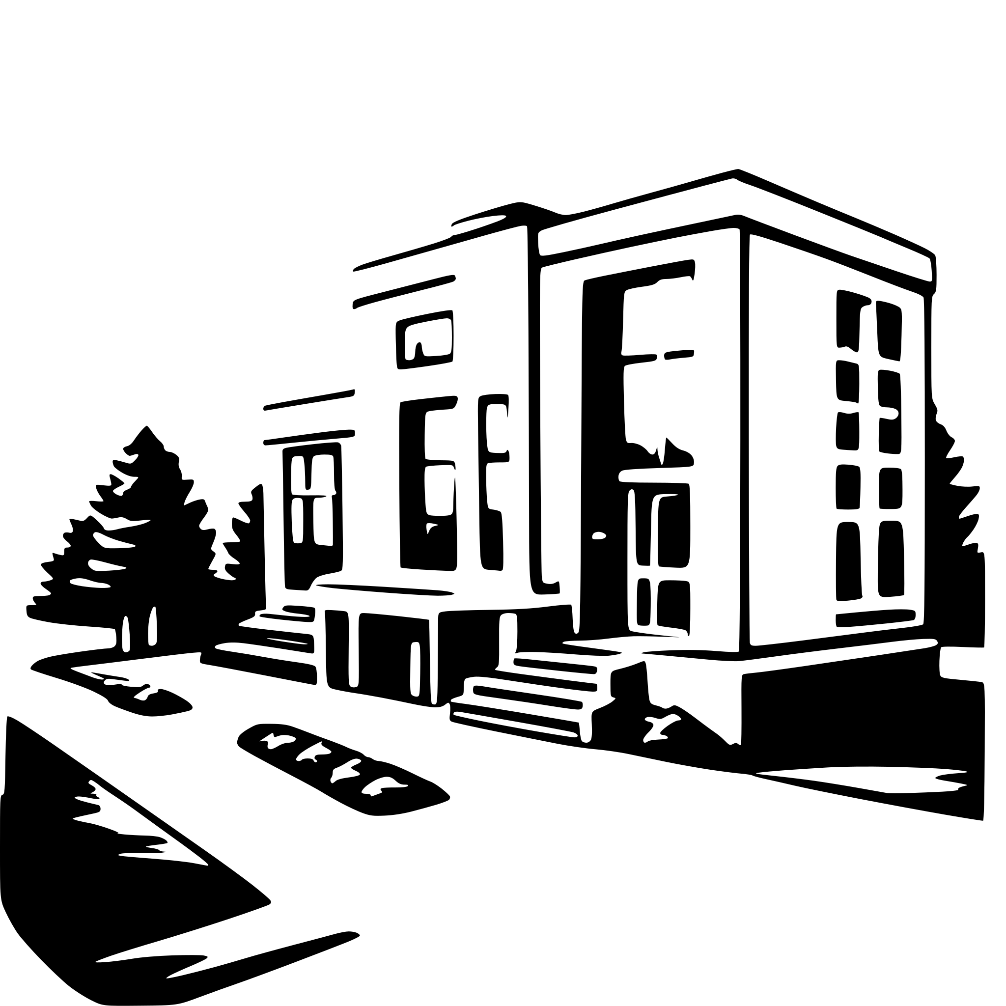 AI-generated SVG of 'small office building'