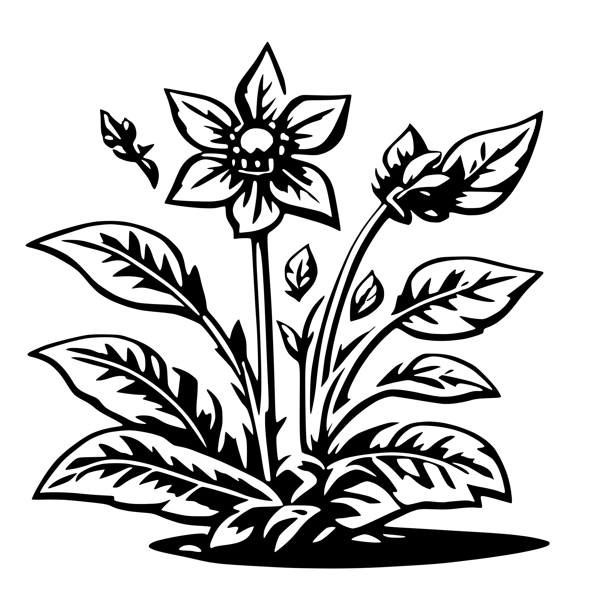 AI-generated SVG of 'akanthus medieval'