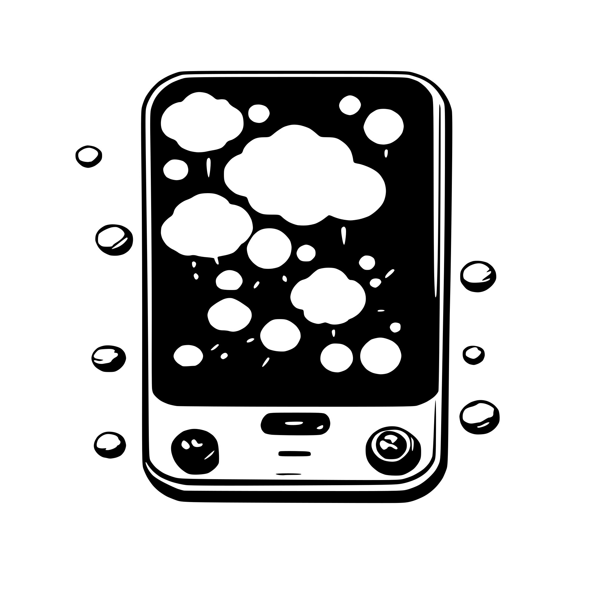 AI-generated SVG of a A smartphone with notification bubbles popping up on the screen. AI-generated SVG of a A smartphone with notification bubbles popping up on the screen.