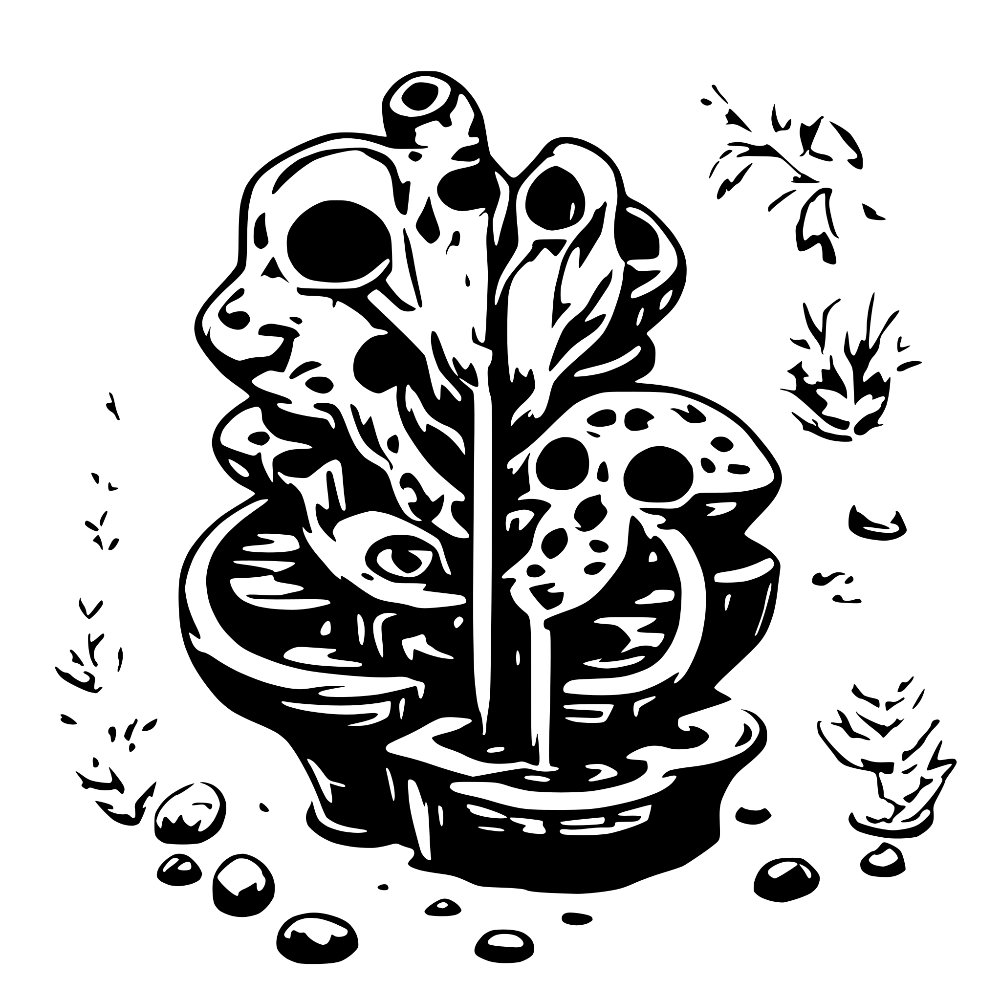 AI-generated SVG of a Poo