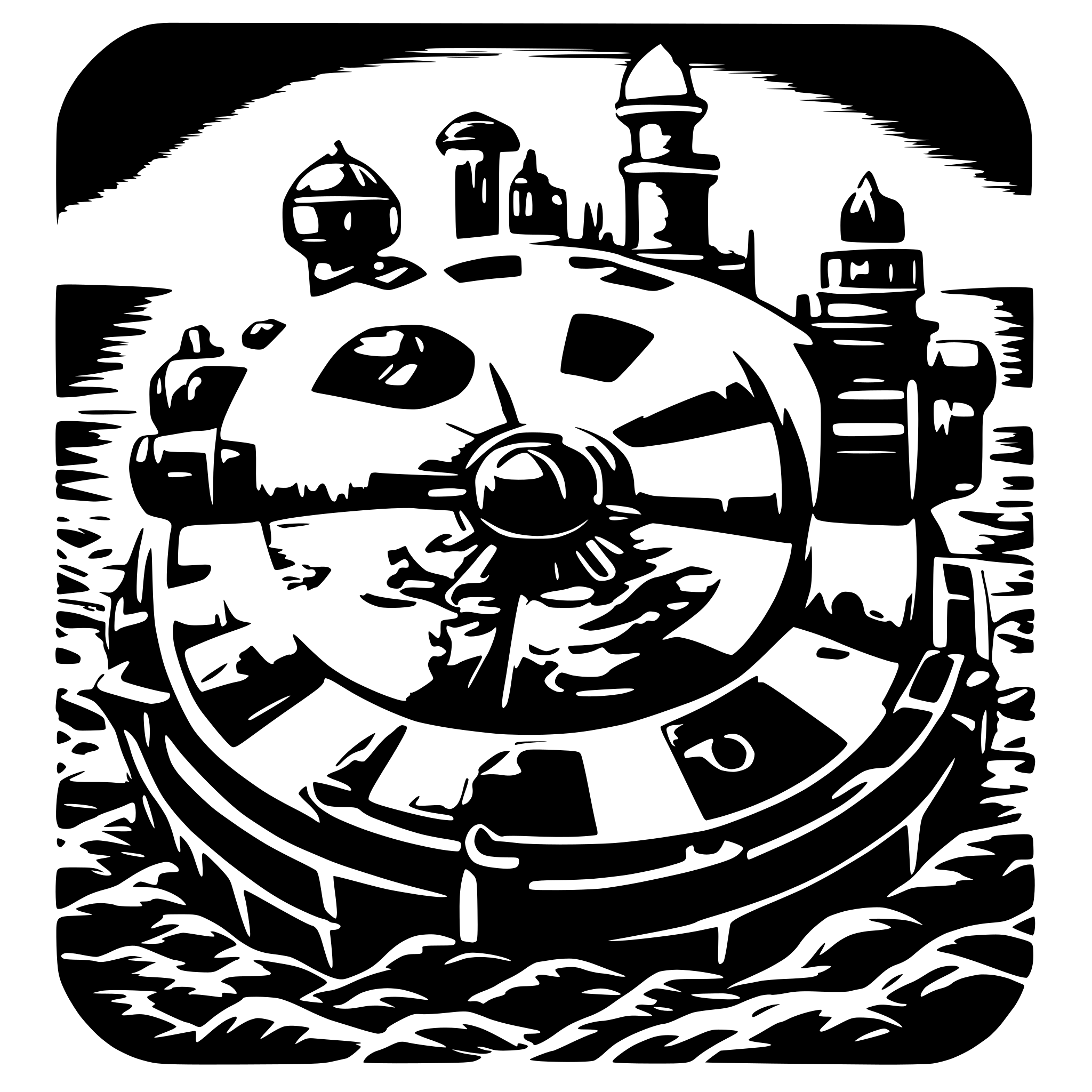 AI-generated SVG of a SEA MINES