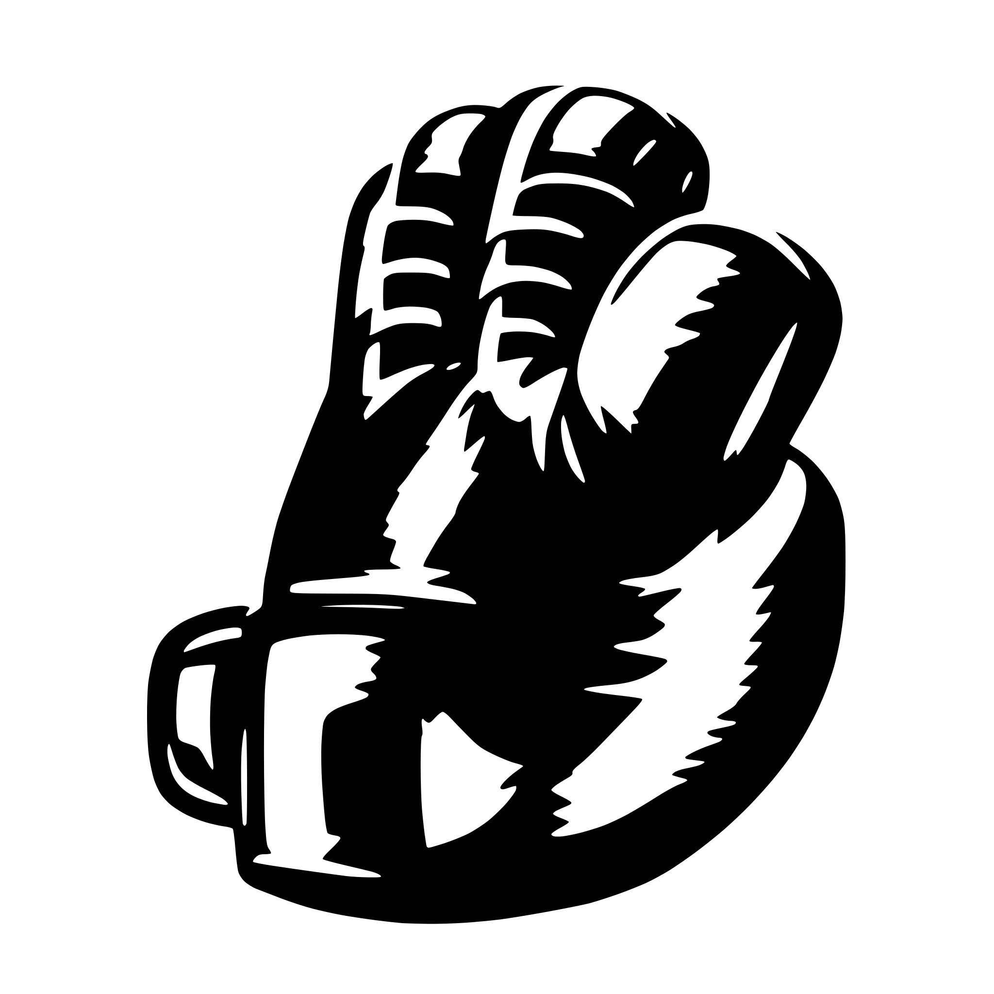 AI-generated SVG of a A boxing glove