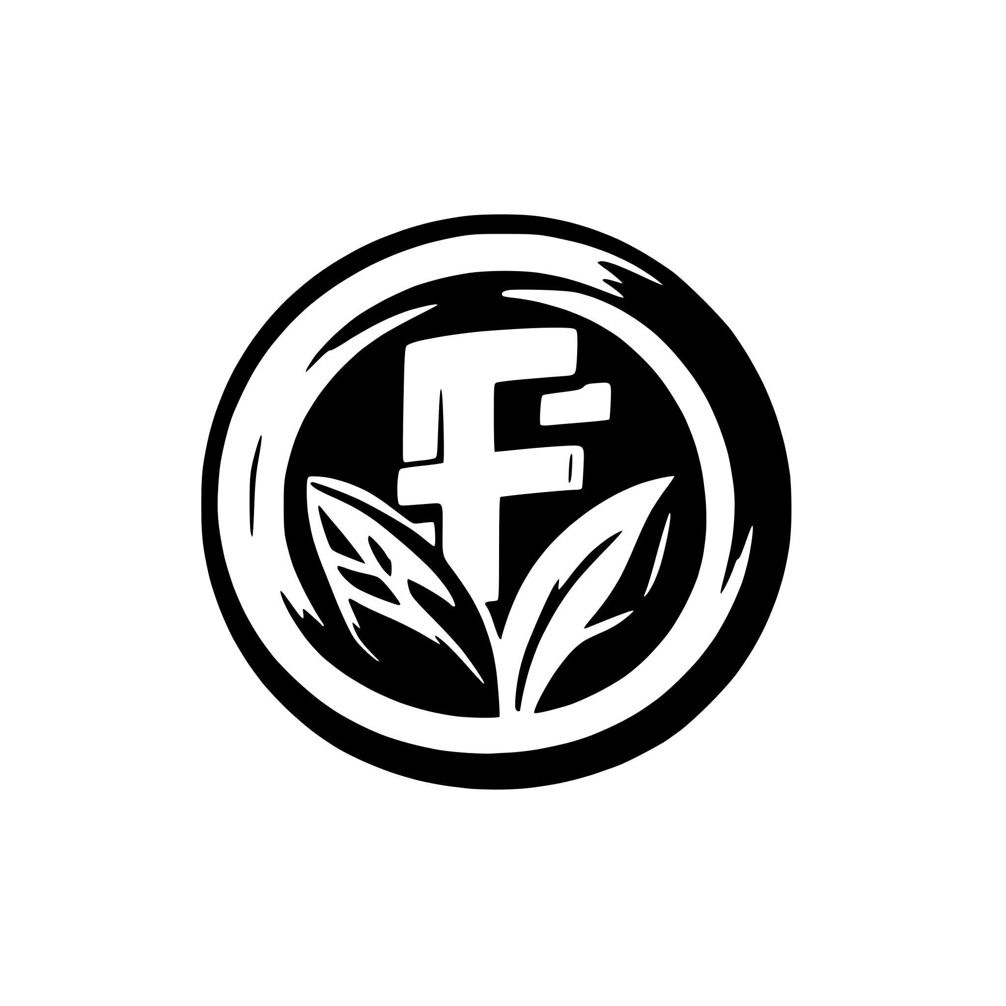 AI-generated SVG of a F P initials logo