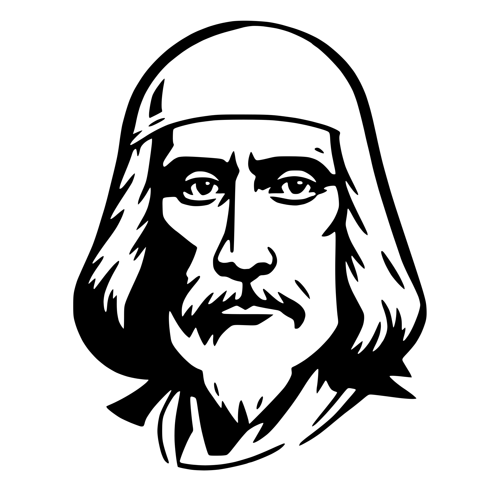 AI-generated SVG of a leonardo da vinci