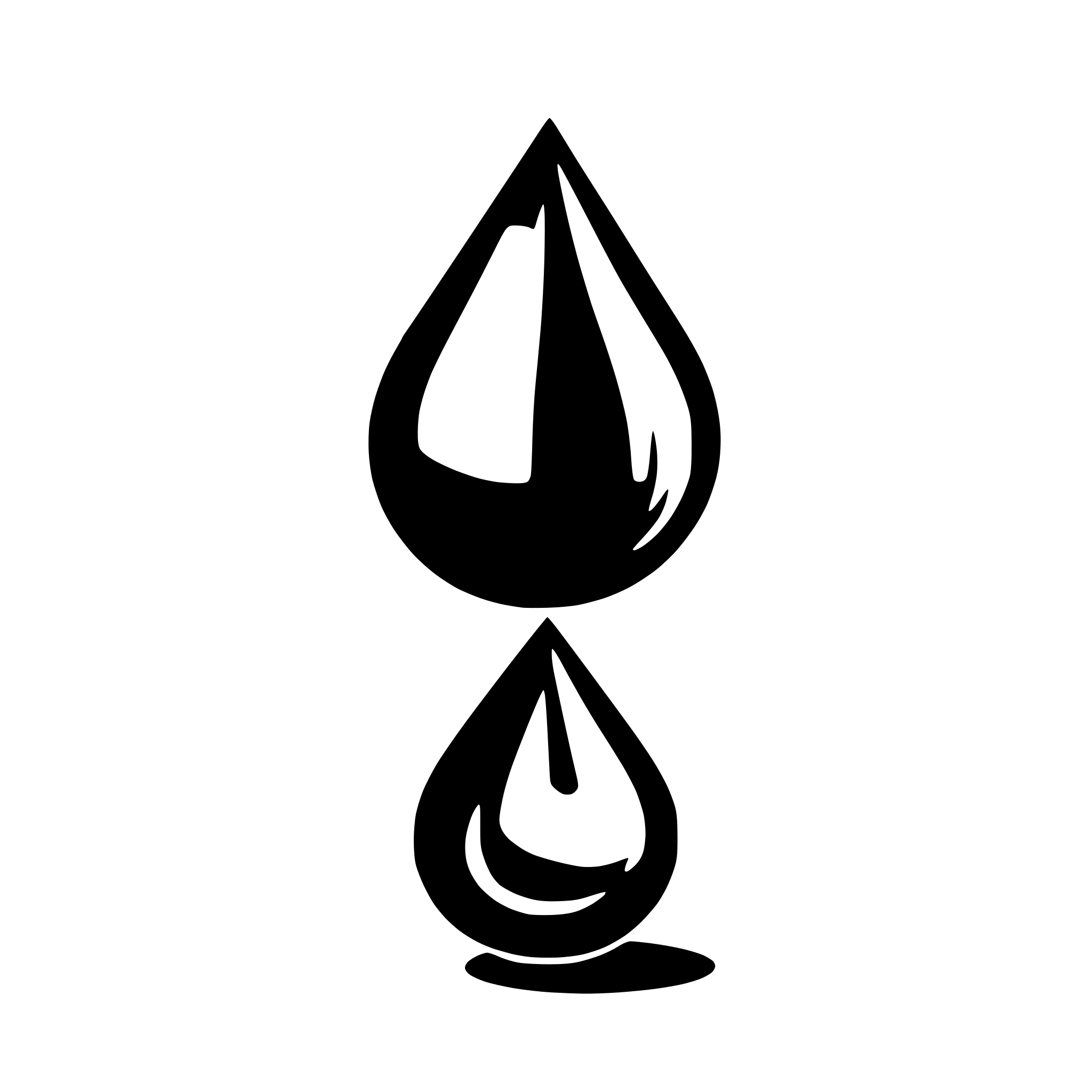 AI-generated SVG of 'droplet'