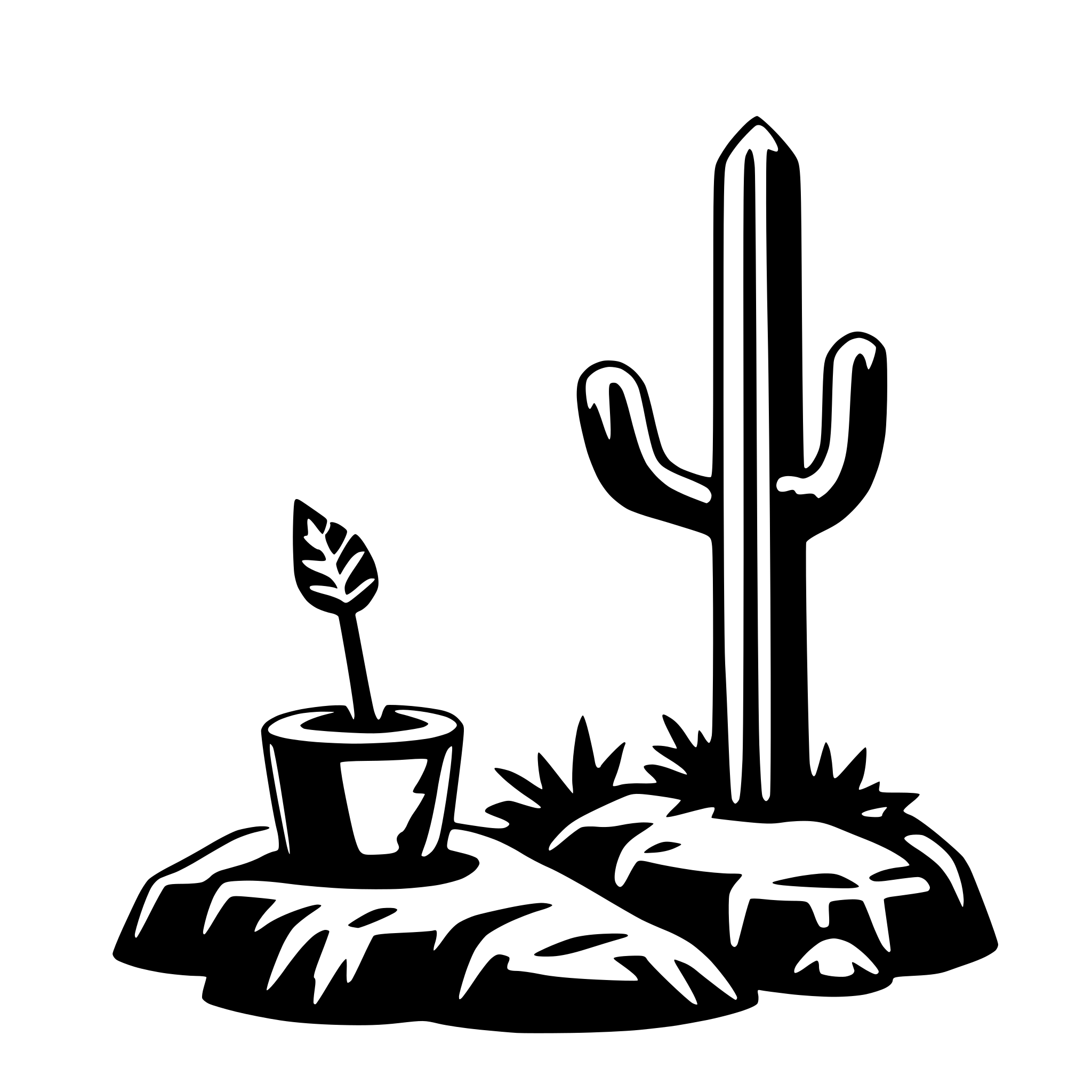 AI-generated SVG of a stoner rock art