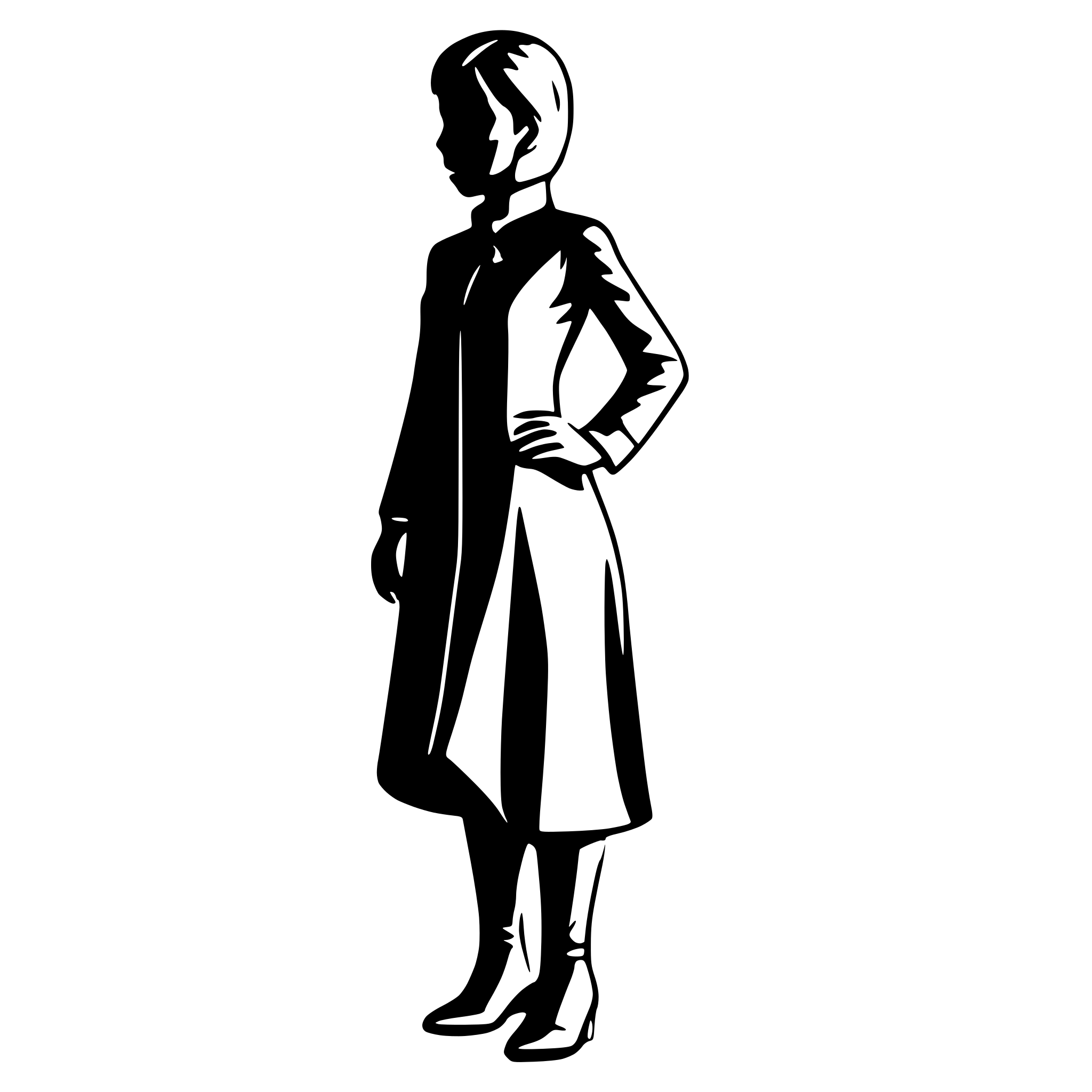 AI-generated SVG of a outline of a vulcan woman in a starfleet uniform star trek head to toe pointy ears "full length portrait"“Full shot” “Full-length portrait” “Wide field of view” “Centered” ((closeup))