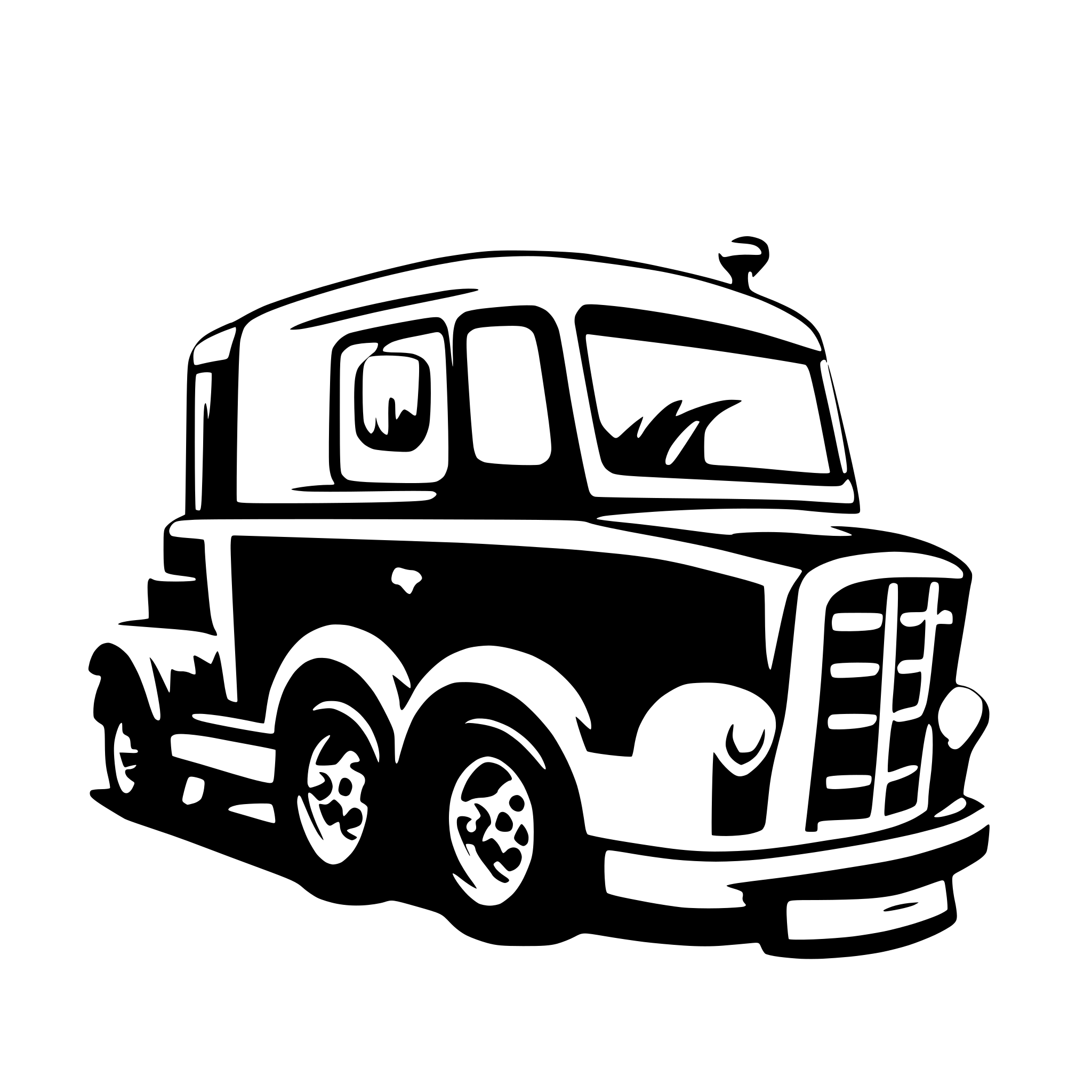 AI-generated SVG of 'a truck'
