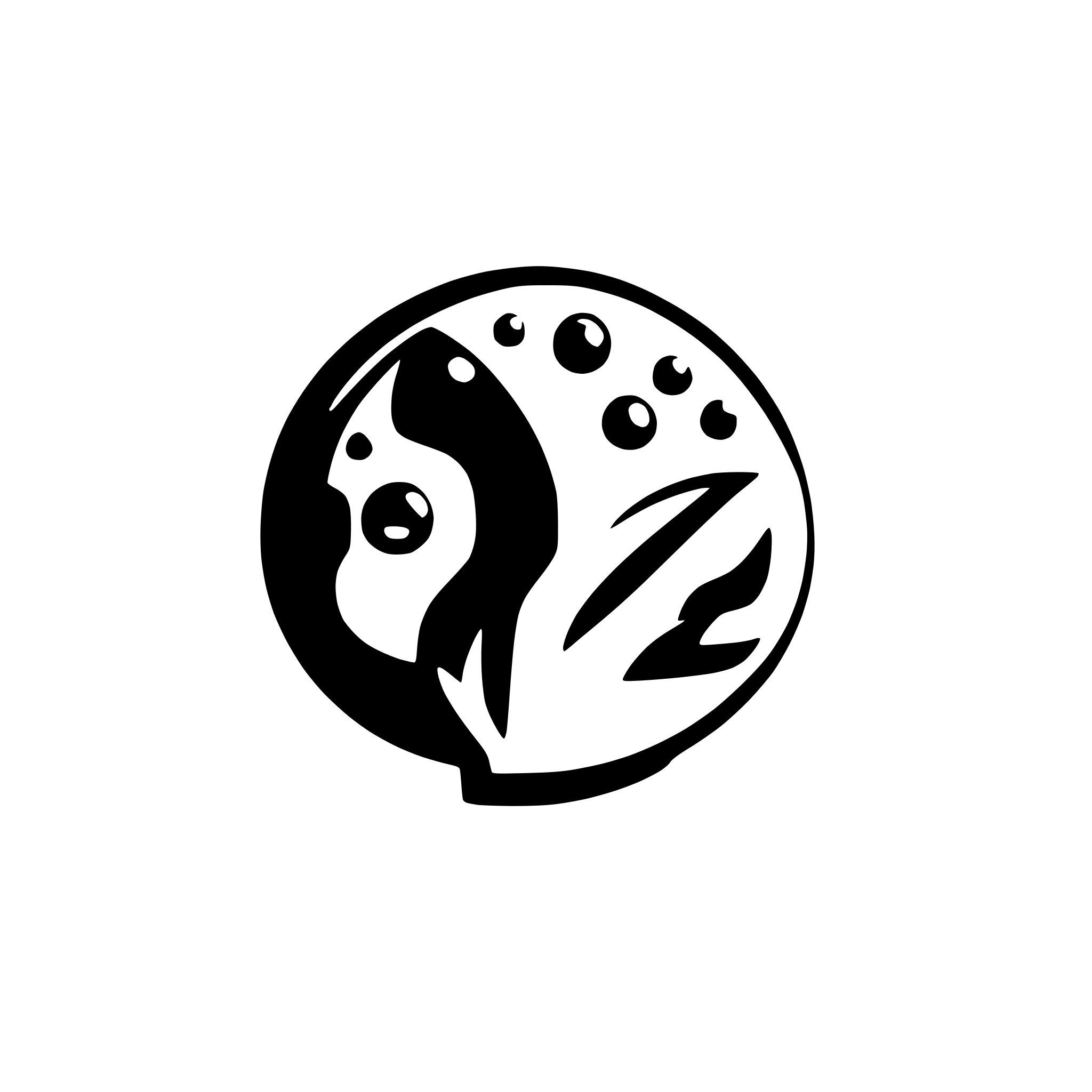 AI-generated SVG of 'logo ai dots'