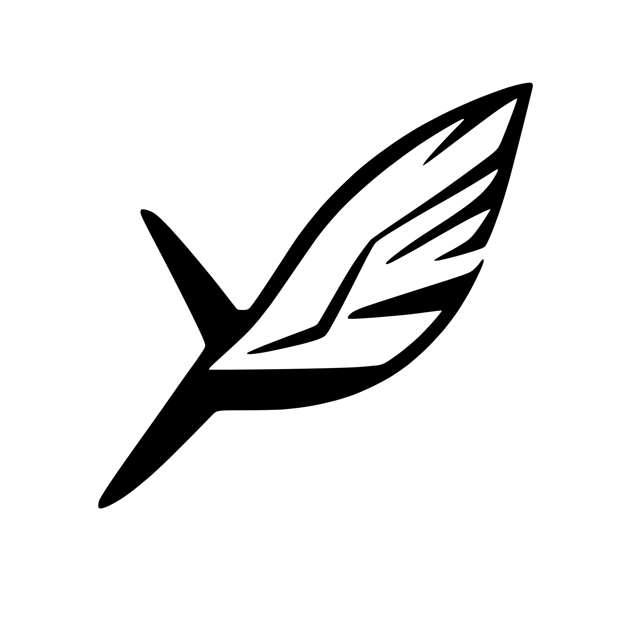 AI-generated SVG of a abstract bird in flight