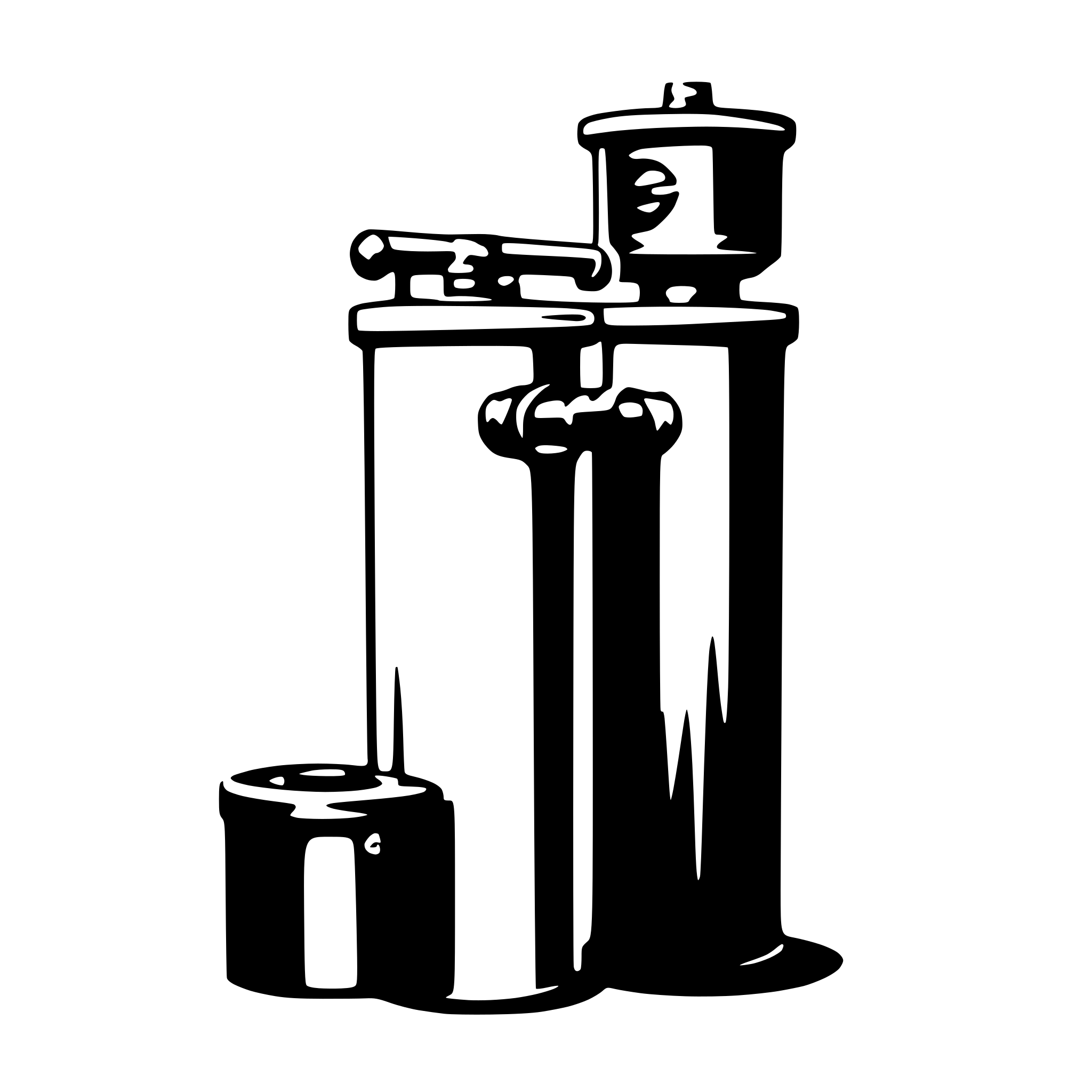 AI-generated SVG of a water softener