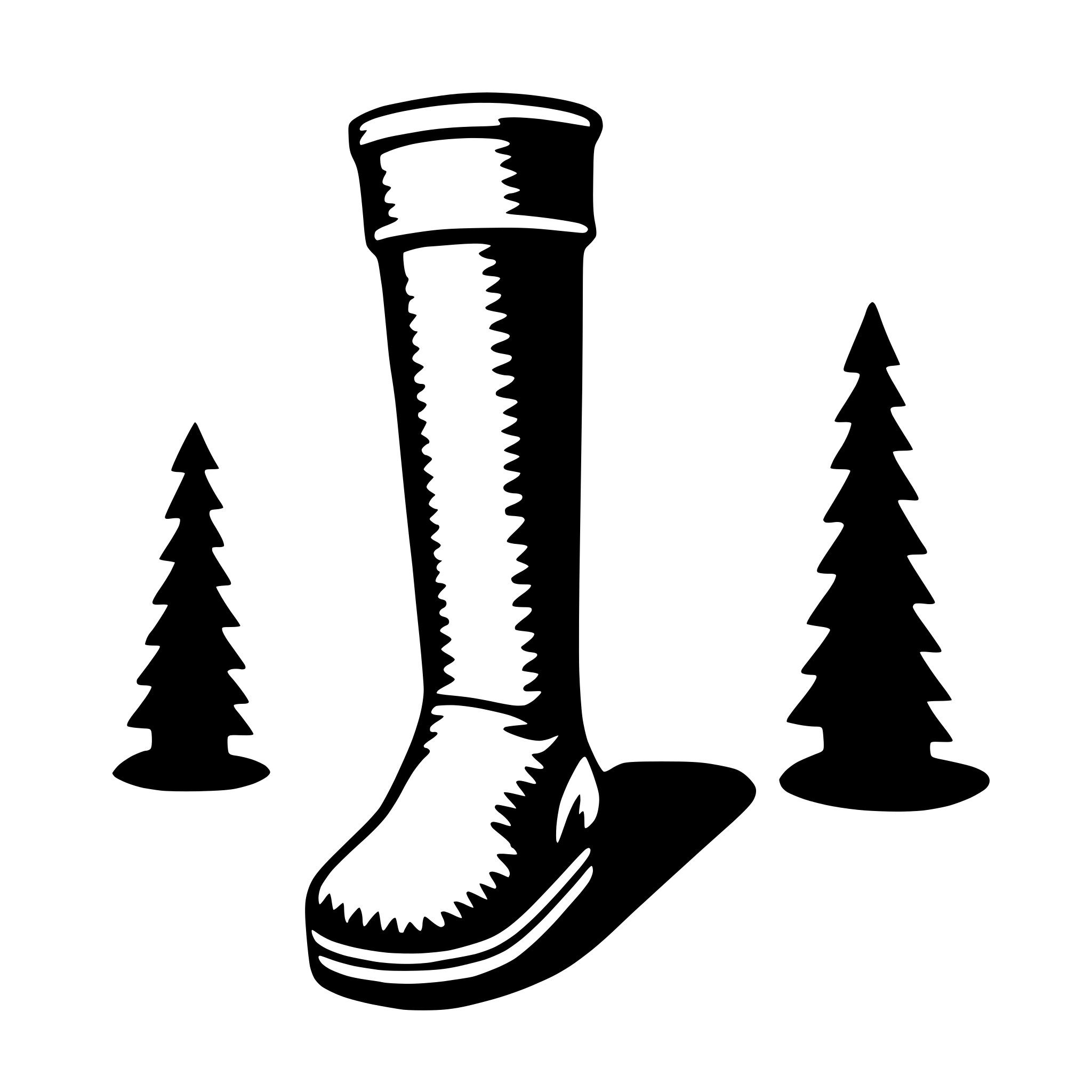 AI-generated SVG of a stockings