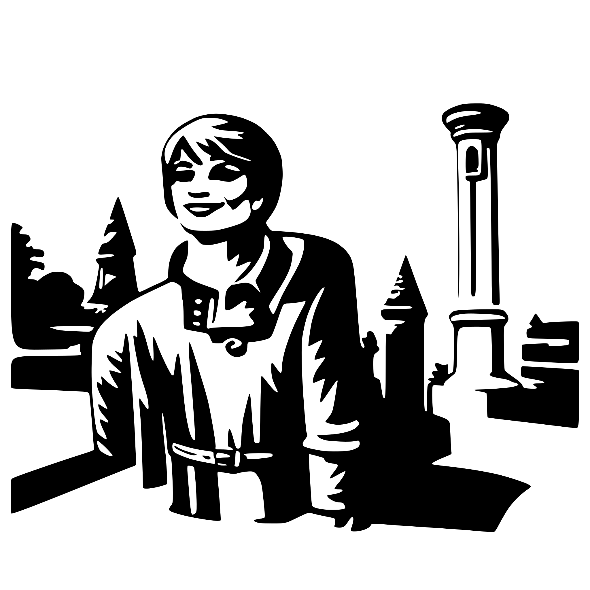 AI-generated SVG of 'Alan Abner fotografia'